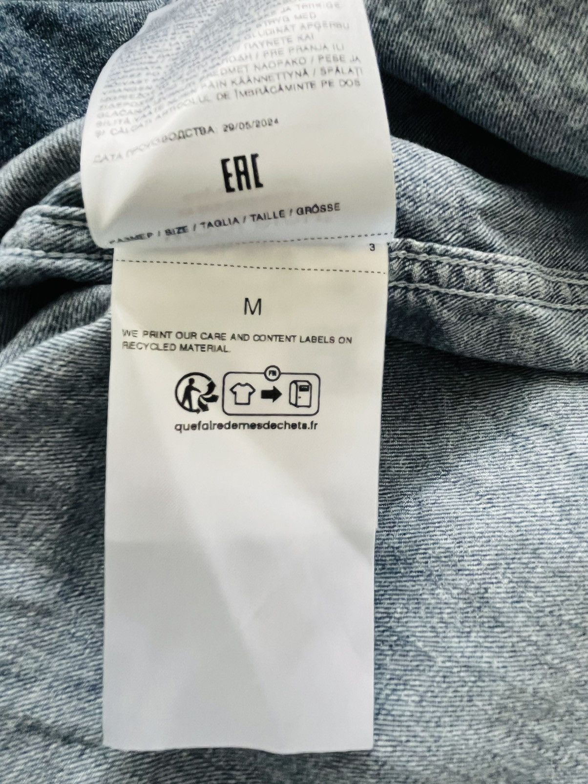 Woolrich Woolen Mills Denim Shirt Size US M / EU 48-50 / 2 - 6 Thumbnail