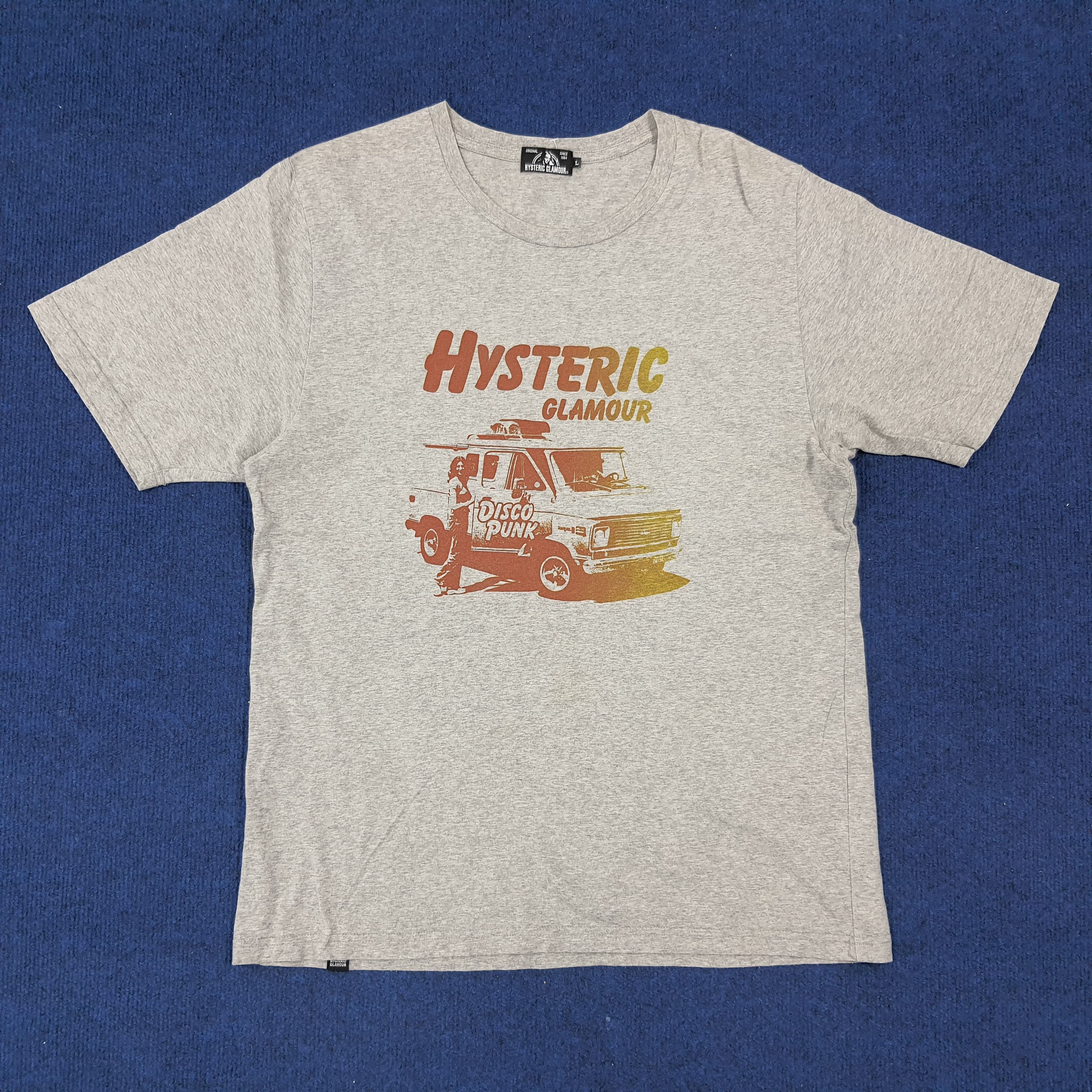 Hysteric Glamour × Japanese Brand × Vintage Vintage Hysteric Glamour Disco Punk Japanese Brand Tshirt Size US M / EU 48-50 / 2 - 1 Thumbnail