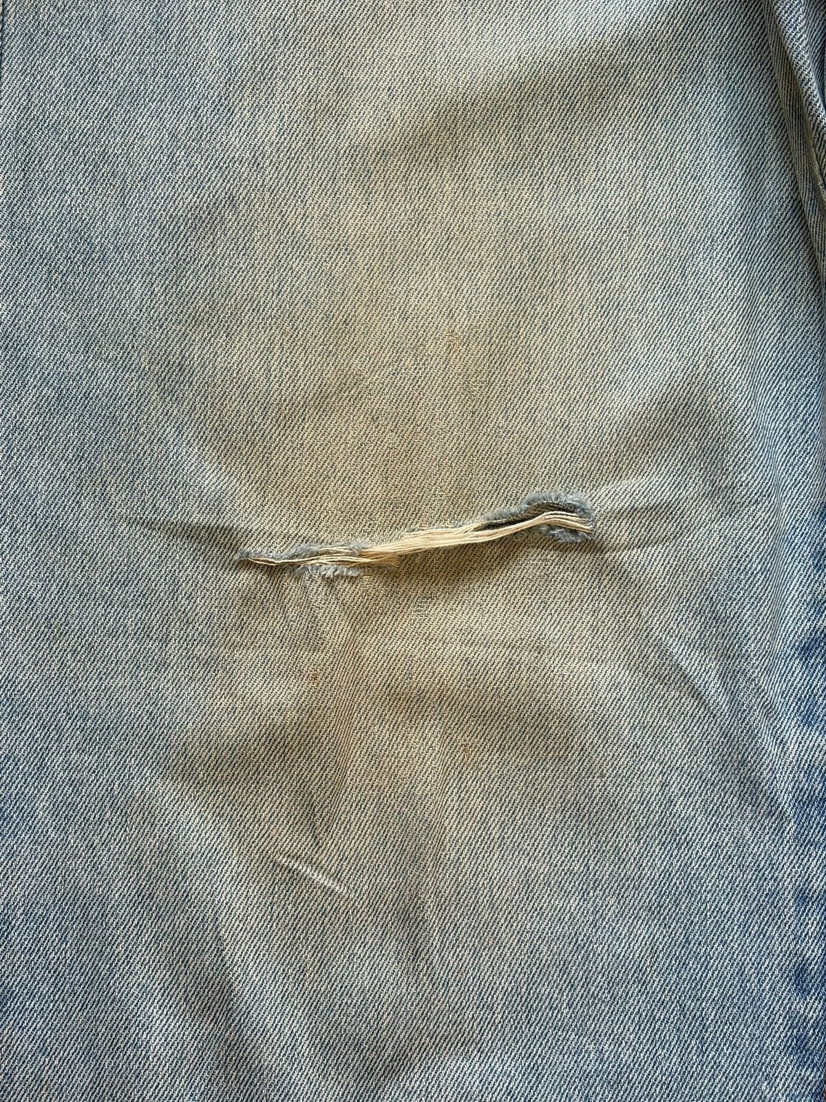 Hanes Vintage Hanes Mud Wash Distressed Loose Jeans Size US 31 - 3 Thumbnail