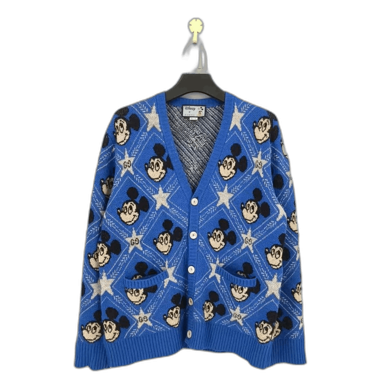 Gucci gucci x disney blue mickey cardigan-2507 Size US L / EU 52-54 / 3 - 1 Thumbnail