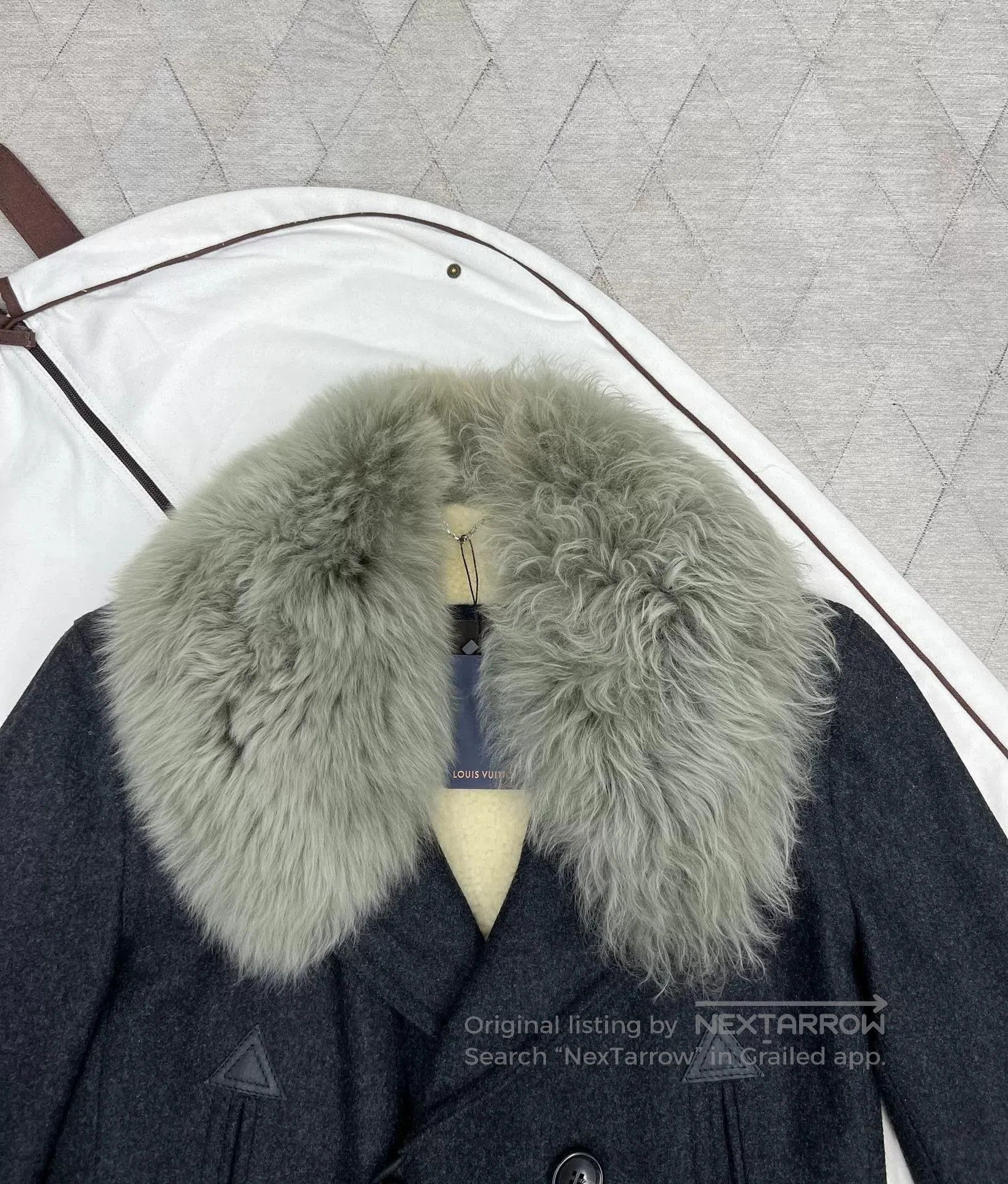 Louis Vuitton LV Air Force Fur Coat. Size US M / EU 48-50 / 2 - 2 Thumbnail