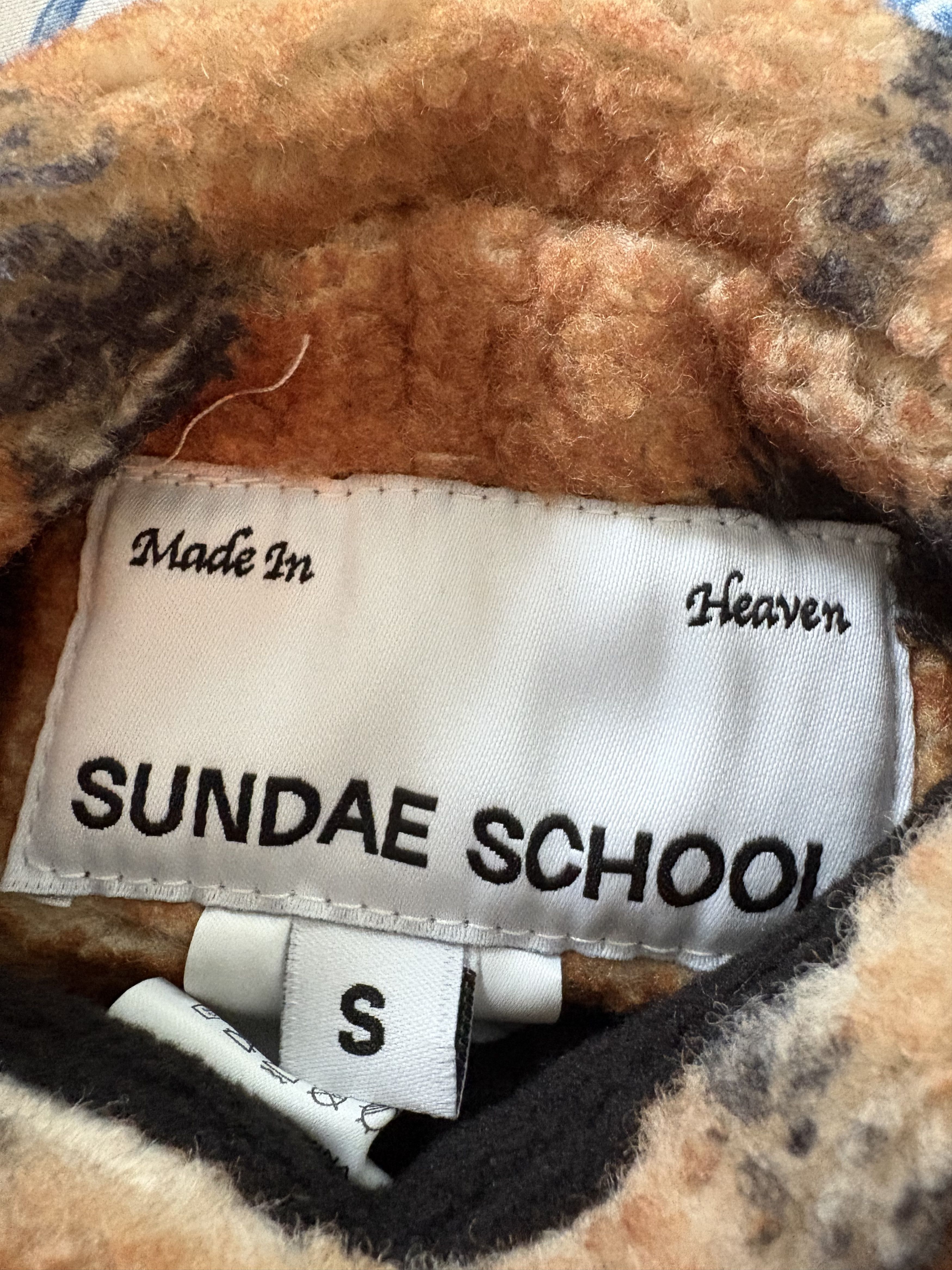 Sundae School Sundae School Tiger Reversible Fleece Jacket (Unisex) Size S Size US S / EU 44-46 / 1 - 5 Thumbnail