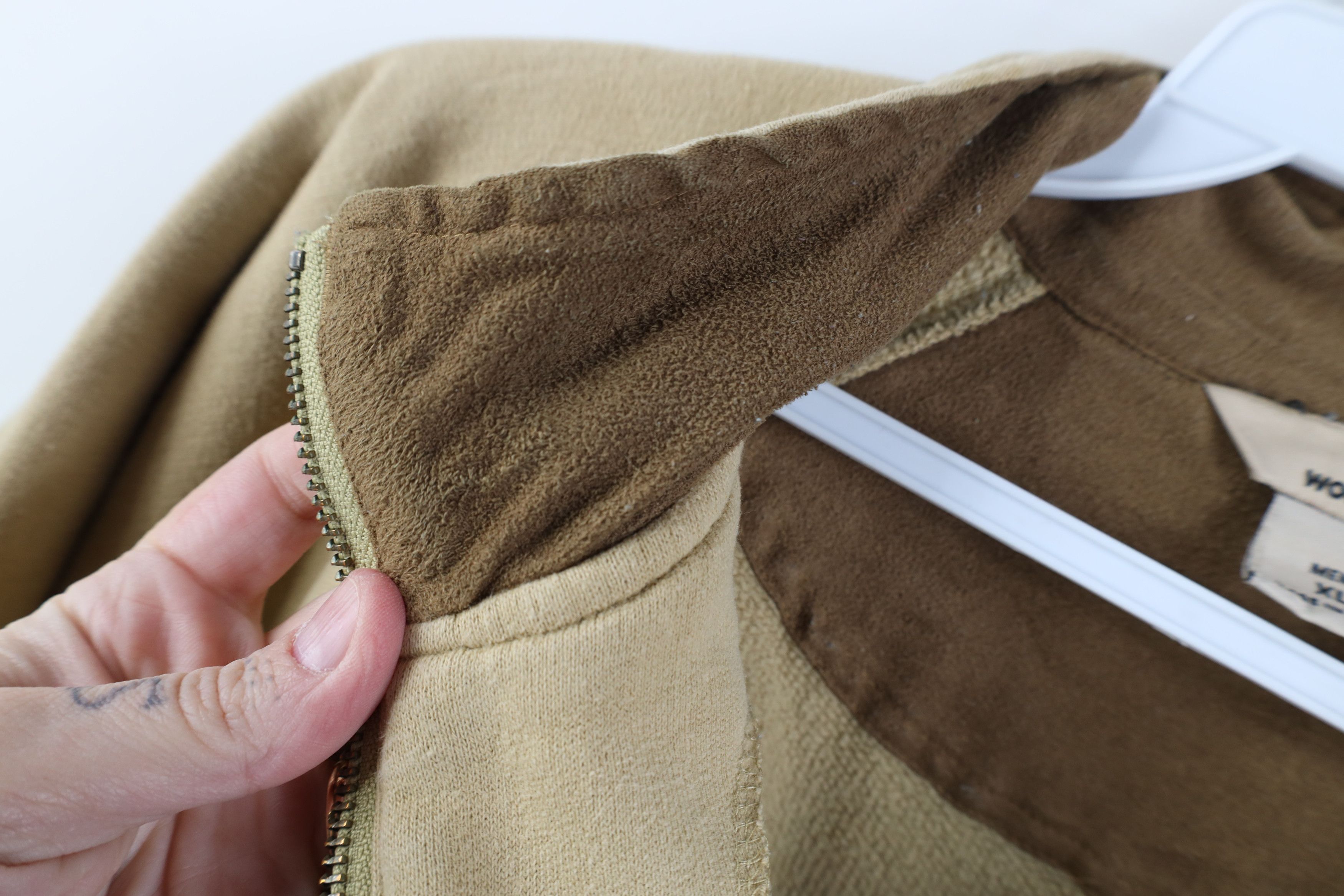 Woolrich Woolen Mills Vintage 90s Woolrich Blank 1/4 Half Zip Pullover Sweatshirt Size US XL / EU 56 / 4 - 5 Thumbnail