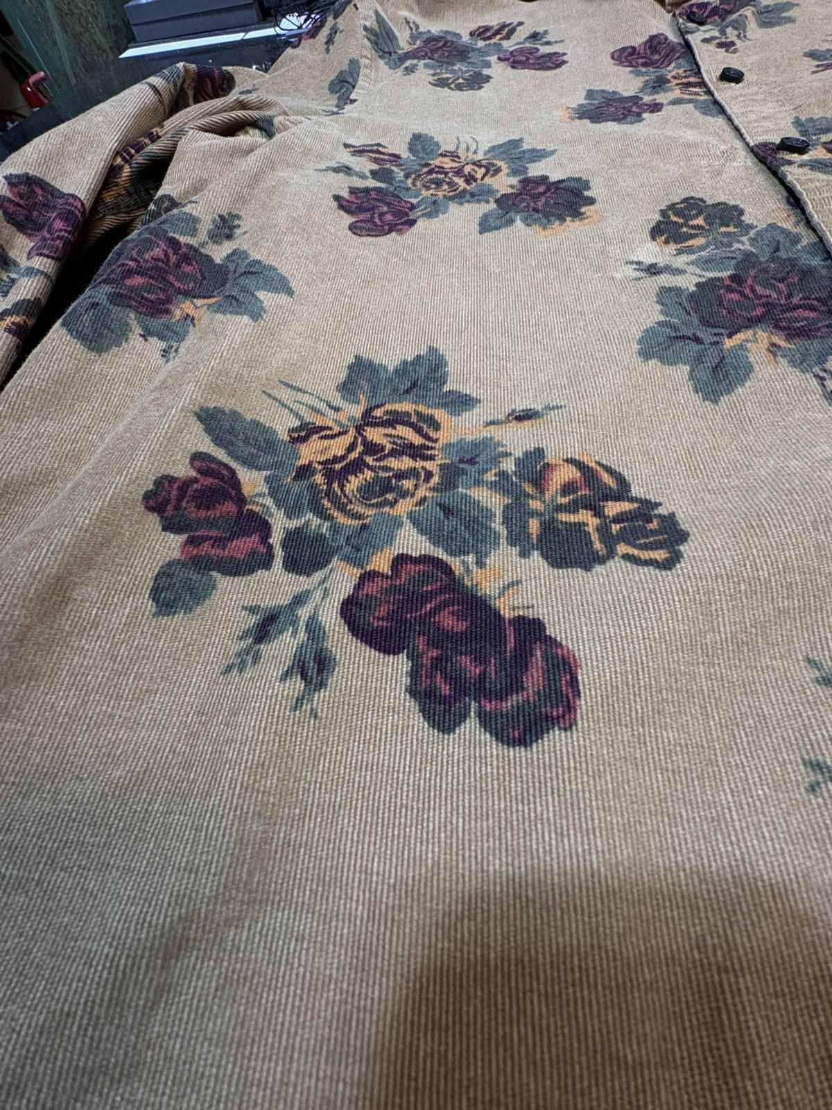 Express Express Floral Button-Down Shirt size XL Size US XL / EU 56 / 4 - 3 Thumbnail