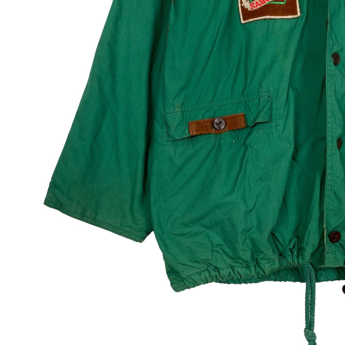 Japanese Brand SABUROKU PJP CLUB PARKA HOODIE JACKET Size US L / EU 52-54 / 3 - 9 Thumbnail