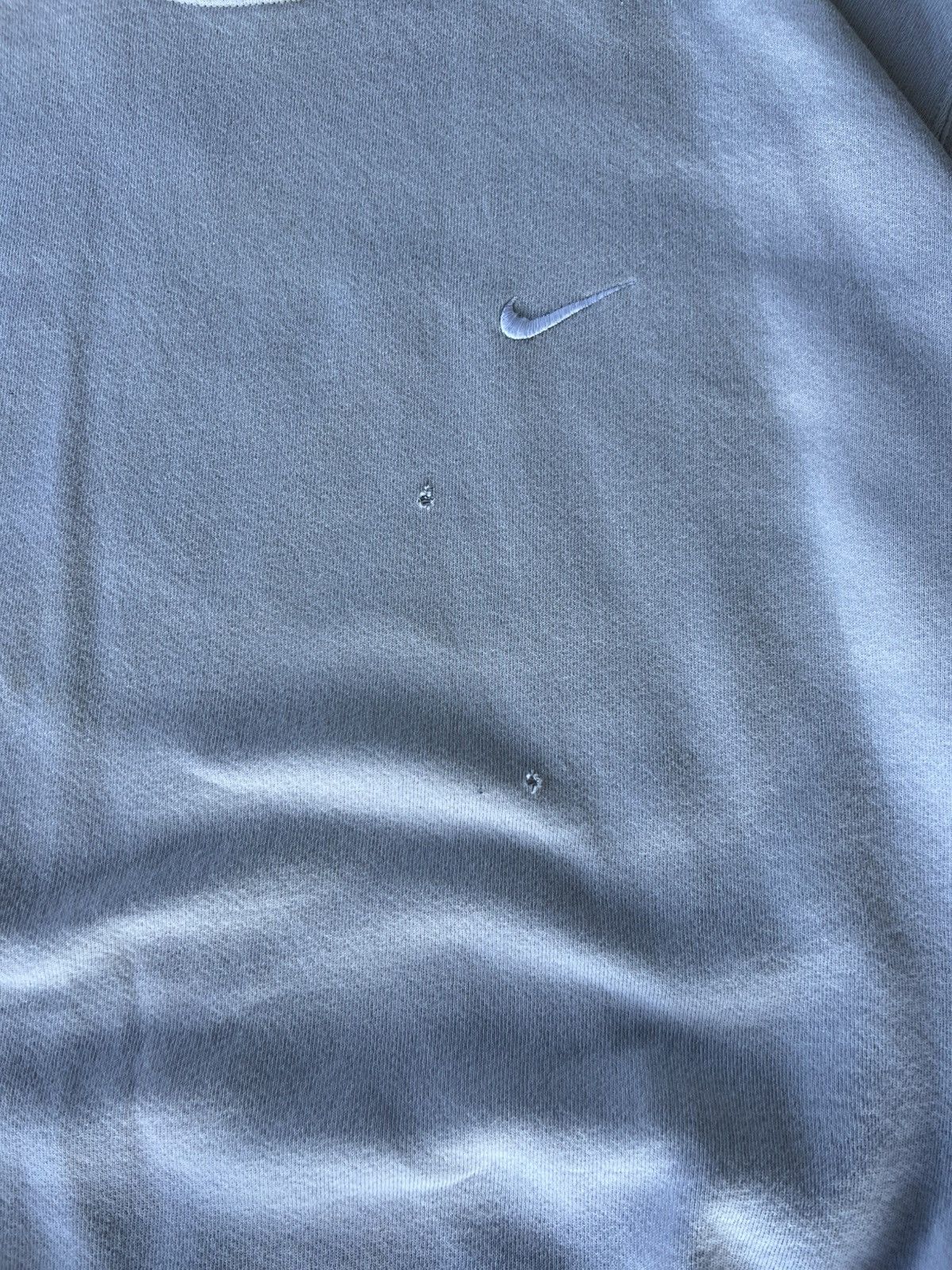 Nike Vintage RARE 90’s Nike Marshmallow Cream Sweatshirt Crewneck Size US L / EU 52-54 / 3 - 4 Thumbnail