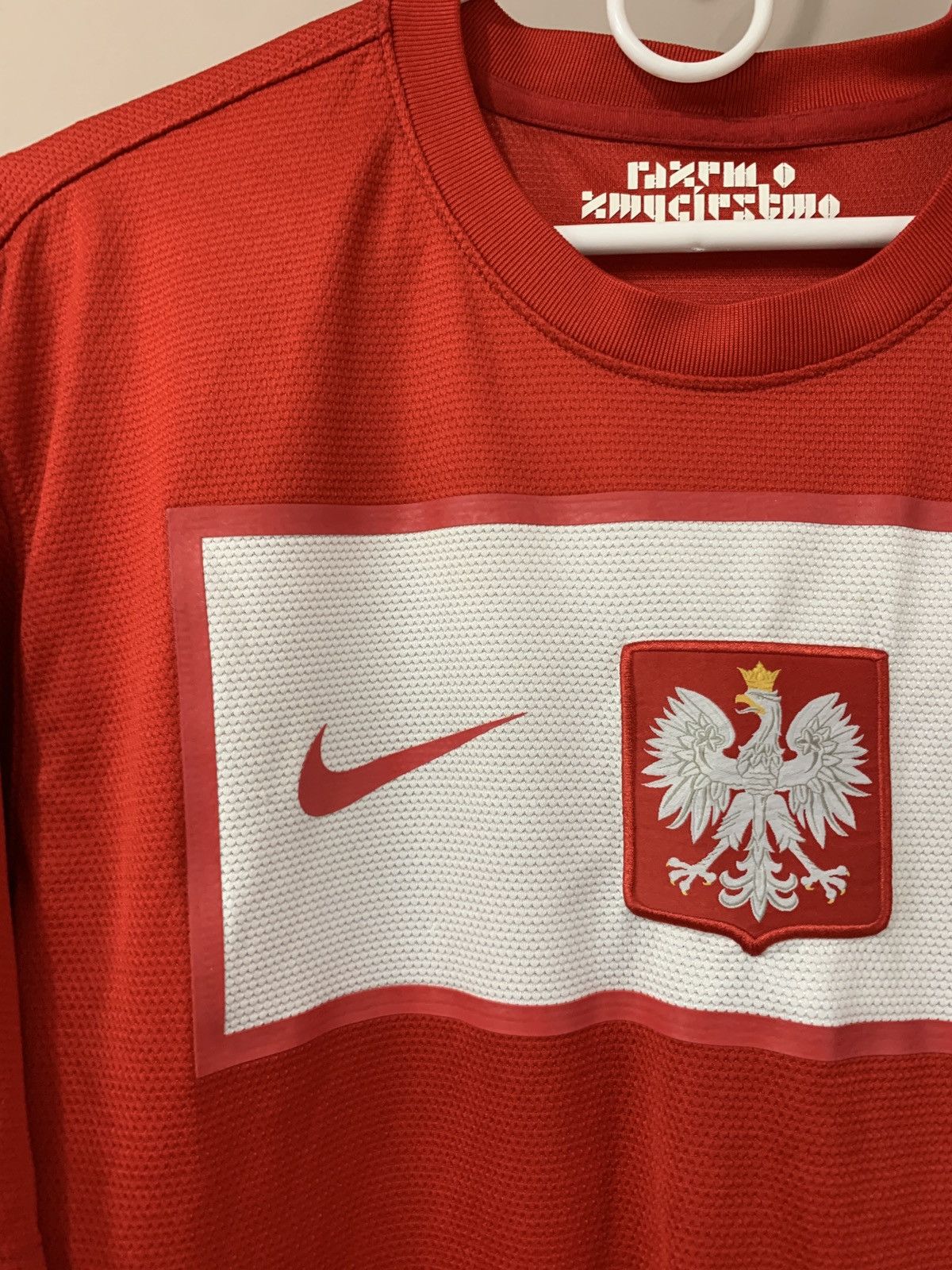 Nike Poland Home Football Shirt Nike Soccer Jersey Size XL Size US XL / EU 56 / 4 - 3 Thumbnail