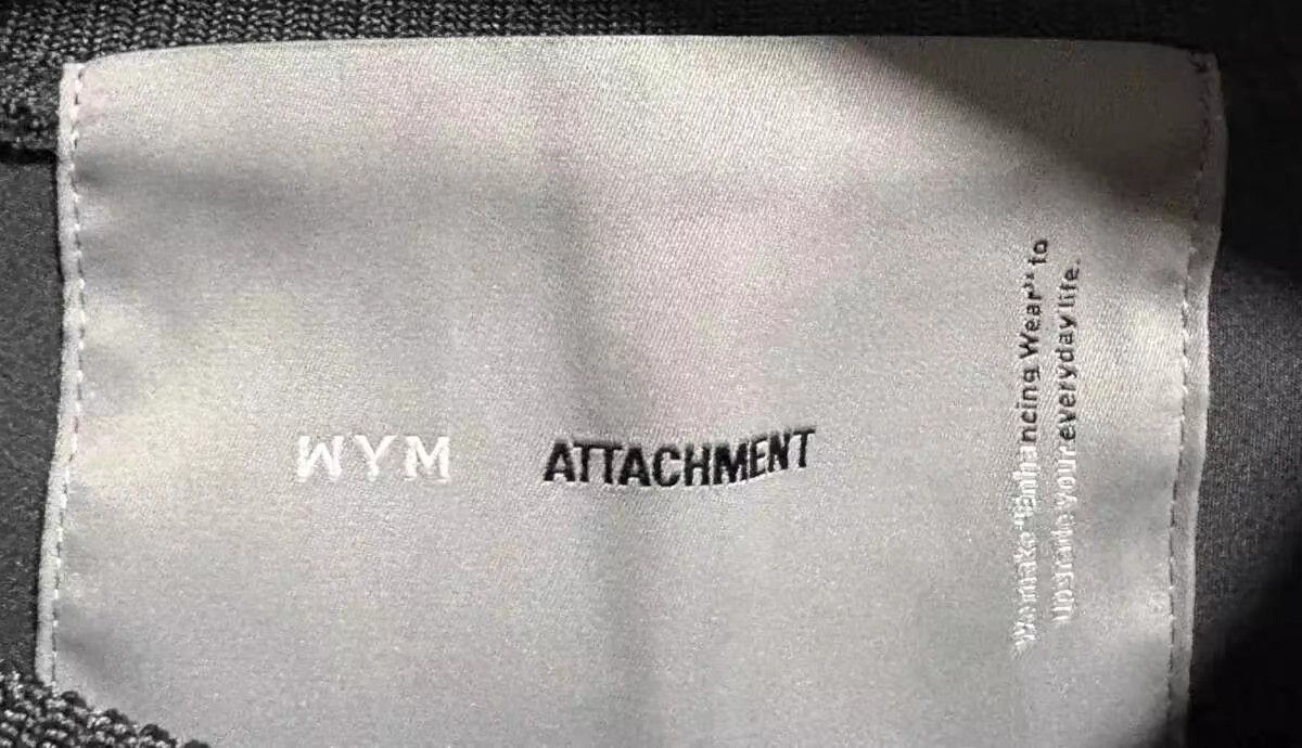 Attachment Attachment x WYM 3D Tailored Long Sleeve Tee K11 Size US M / EU 48-50 / 2 - 4 Thumbnail