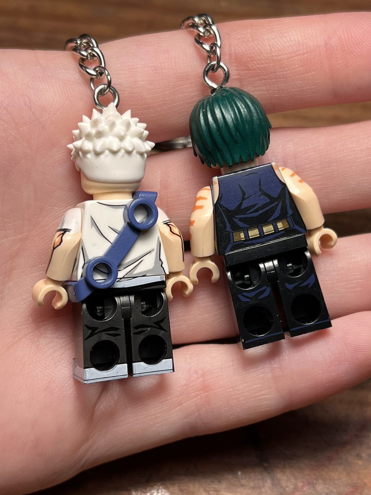 Anime Gojo Maki Jujutsu Kaisen anime minifigure keychain keyring Size ONE SIZE - 7 Thumbnail