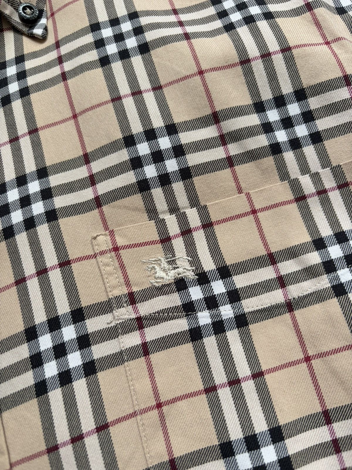 Burberry Vintage Burberry Nova Check Shirt Size US XL / EU 56 / 4 - 6 Thumbnail