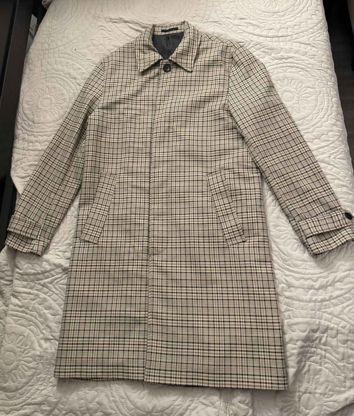 H&M H&M patterned car coat - Size Medium Size US M / EU 48-50 / 2 - 1 Thumbnail