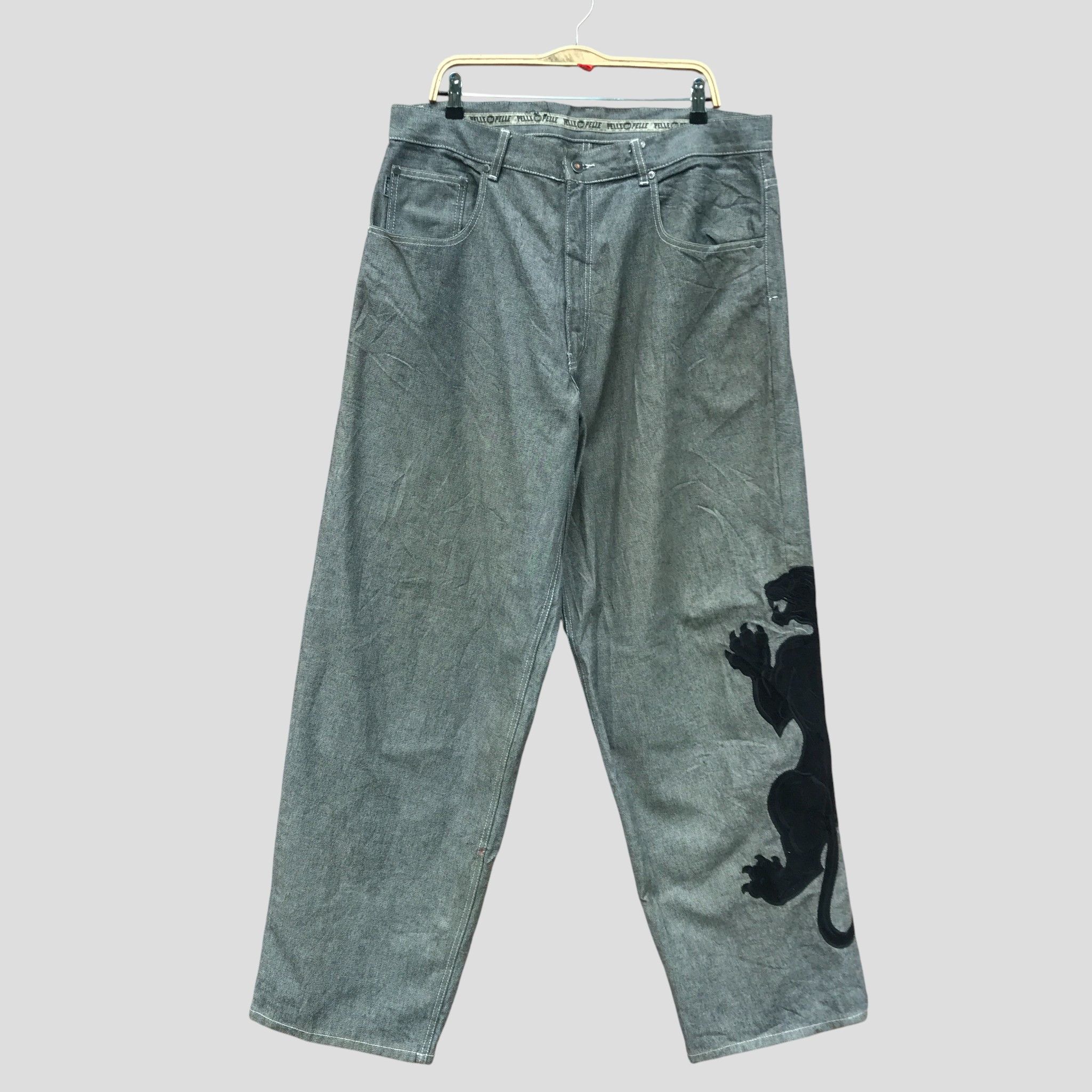 JNCO × Pelle Pelle × Southpole PELLE PELLE 90s BAGGY FIT BLUE
