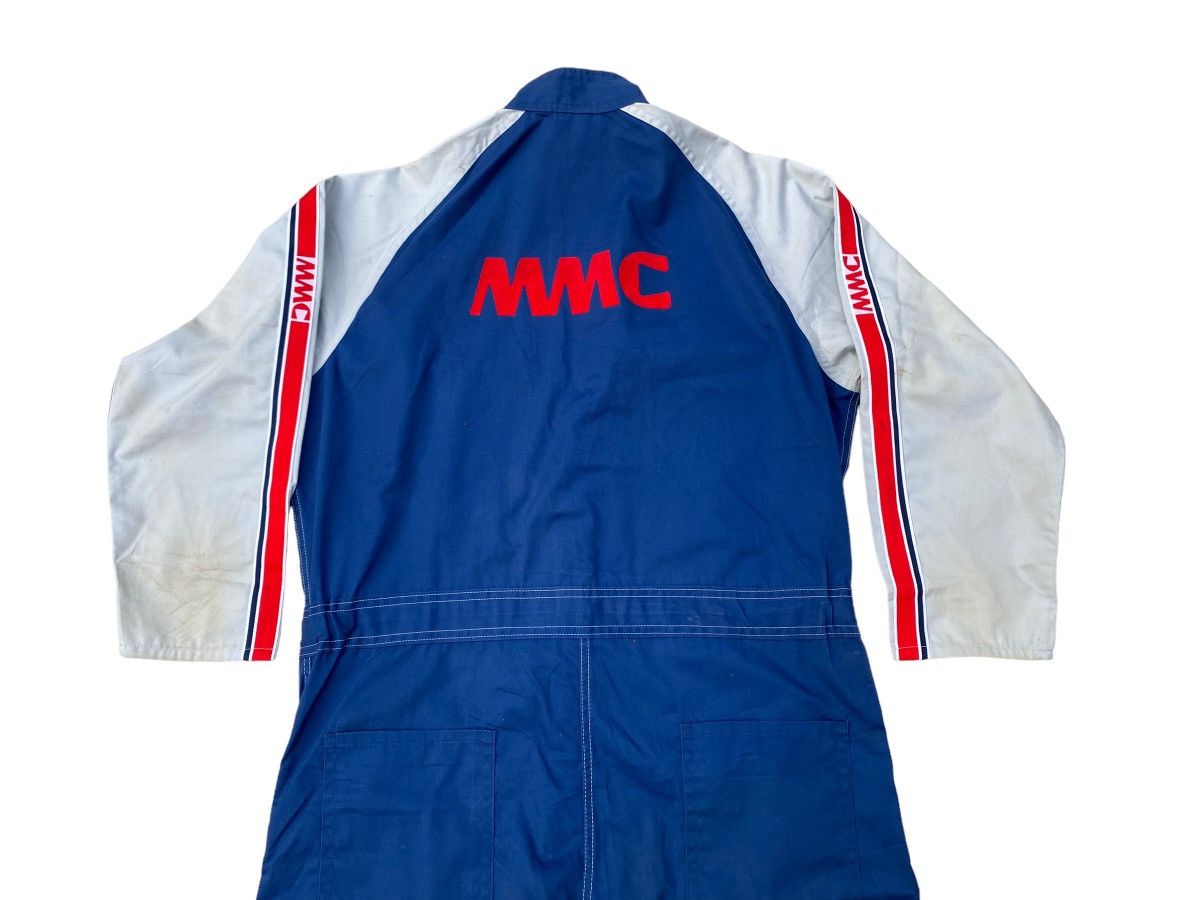 Japanese Brand Vintage Mitsubishi MMC Overall Jumpsuit Size US 31 - 2 Thumbnail