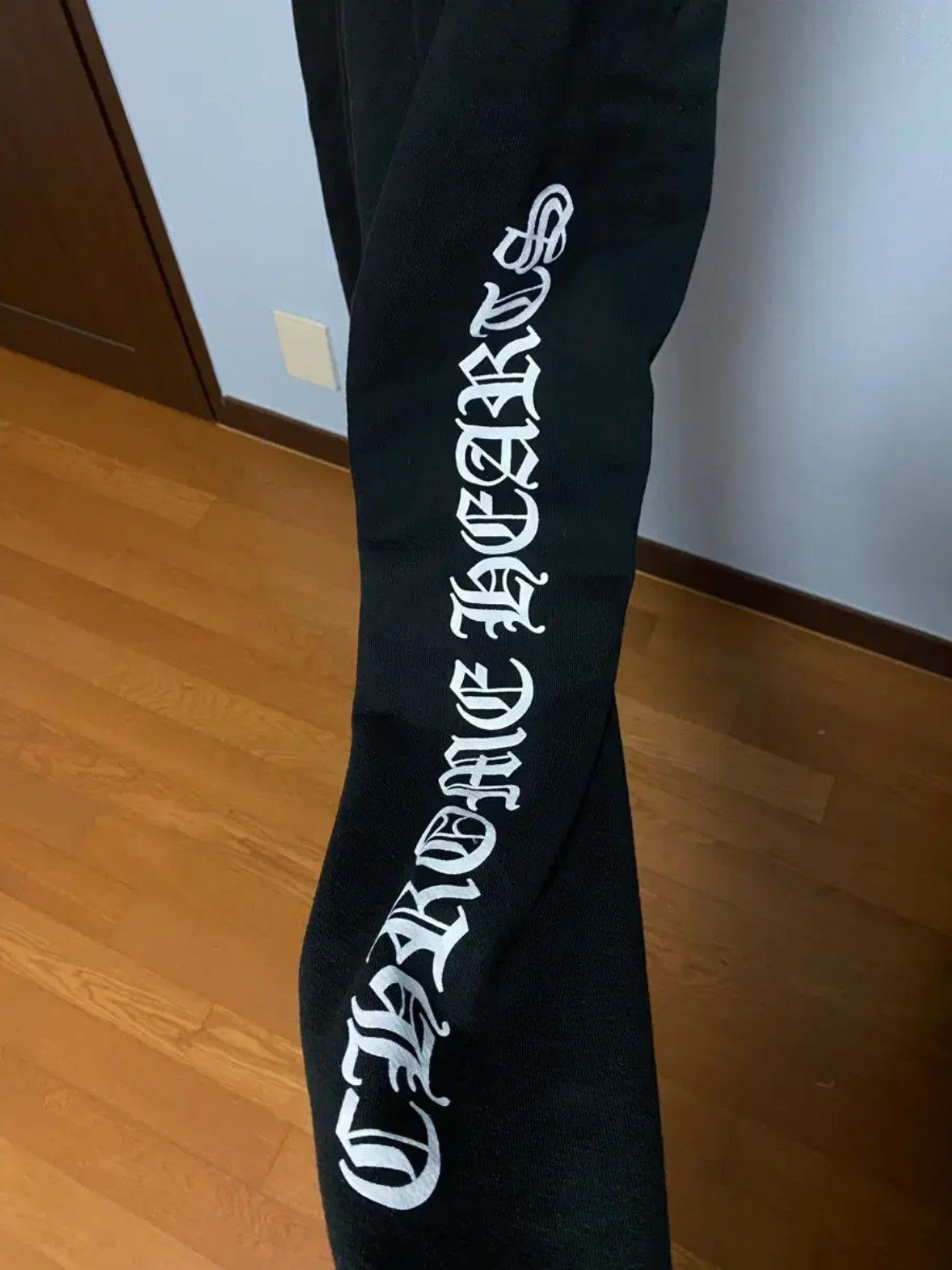 Chrome Hearts Scroll Logo Spell Out Sweat Pants Size US 31 - 4 Thumbnail