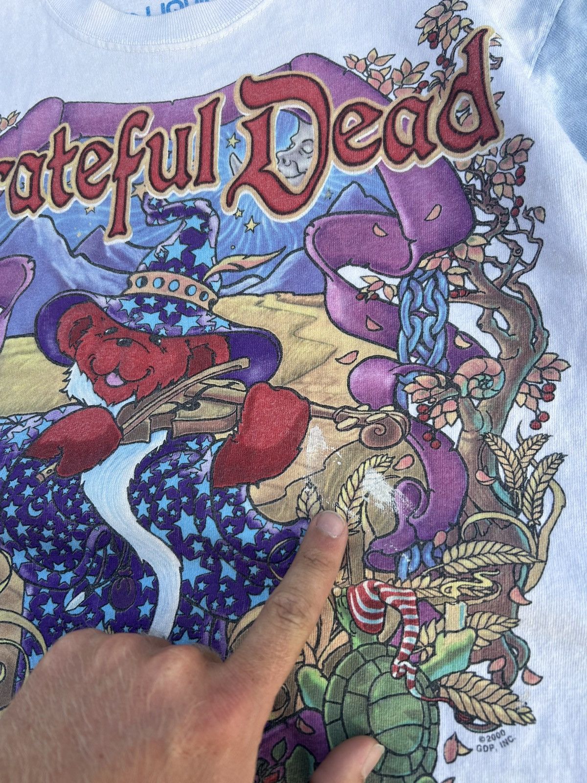 Grateful Dead × Liquid Blue × Vintage Vintage Grateful Dead shirt Size US M / EU 48-50 / 2 - 2 Thumbnail