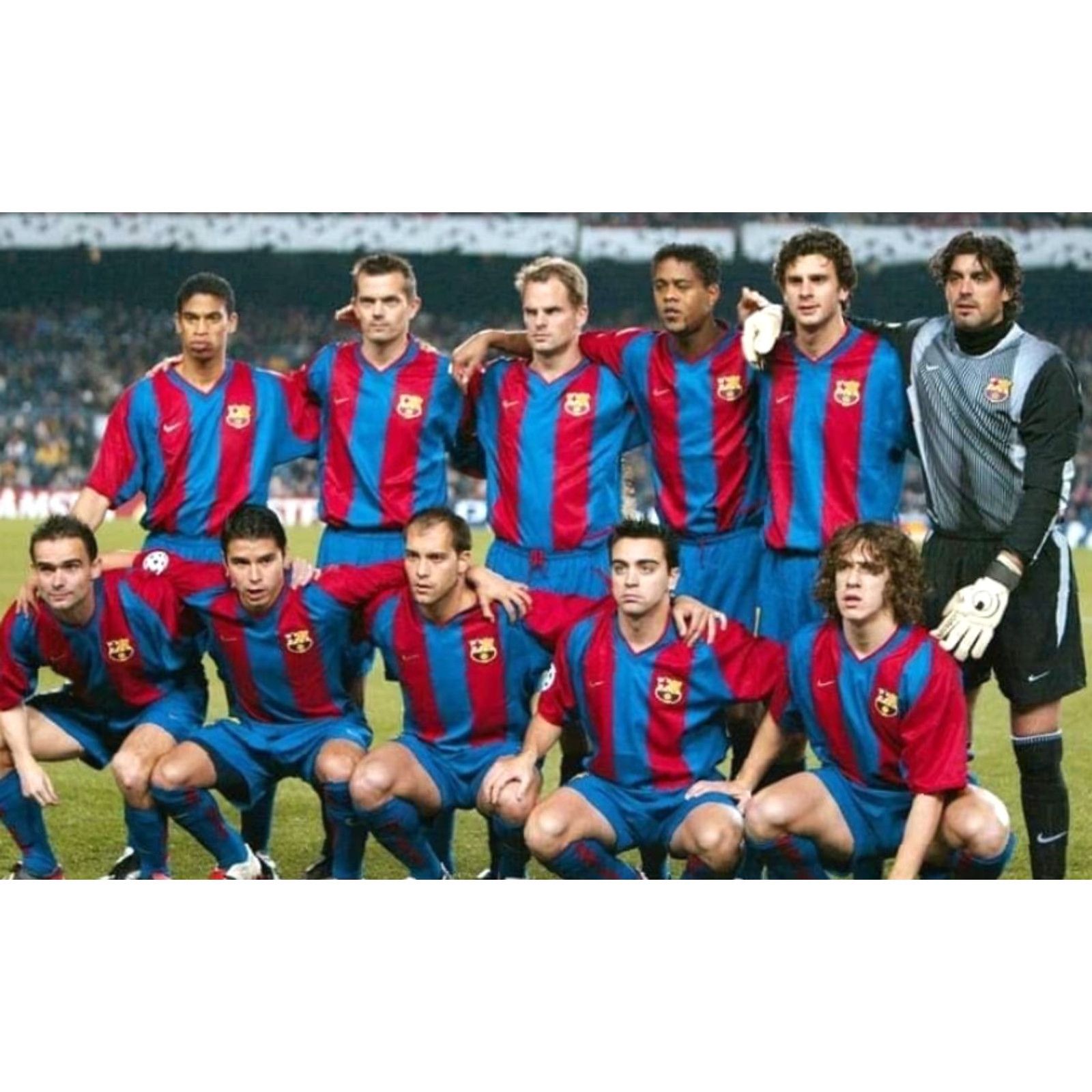 Nike VINTAGE FC Barcelona Nike Soccer Shorts M Blue Mens Size US 31 - 7 Thumbnail