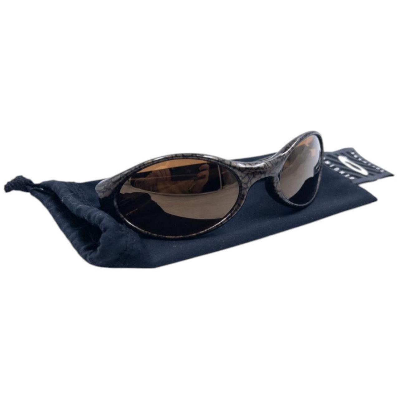 Oakley Vintage Oakley Jacket Snakeskin Sunglasses Size ONE SIZE - 8 Thumbnail
