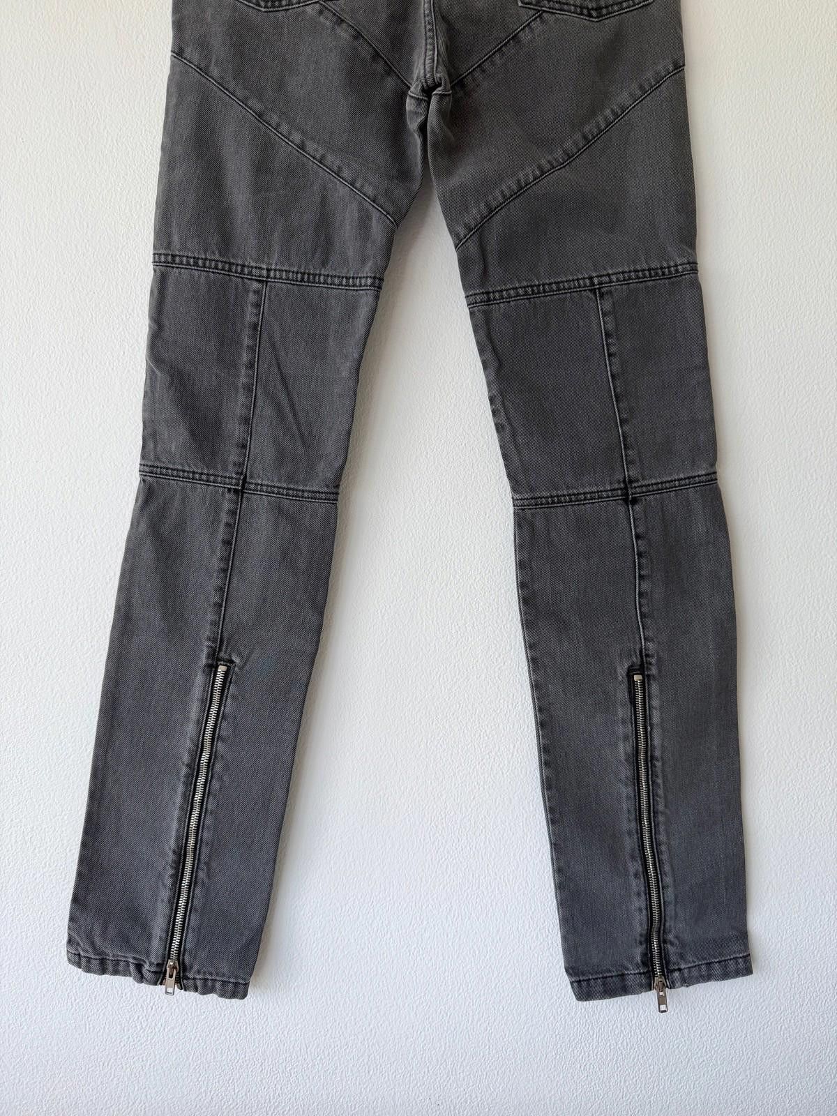Givenchy new Givenchy mens denim jeans grey cuban biker fit zip 29 Size US 29 - 7 Thumbnail