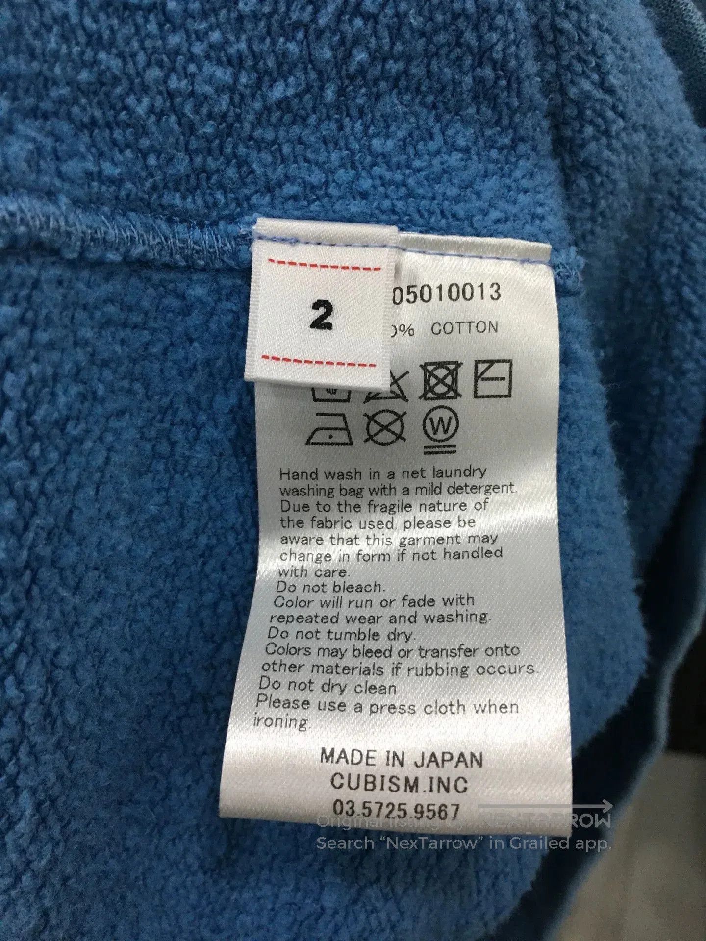 Visvim visvim jumbo hoodie with unique dye technique. Size US M / EU 48-50 / 2 - 4 Thumbnail