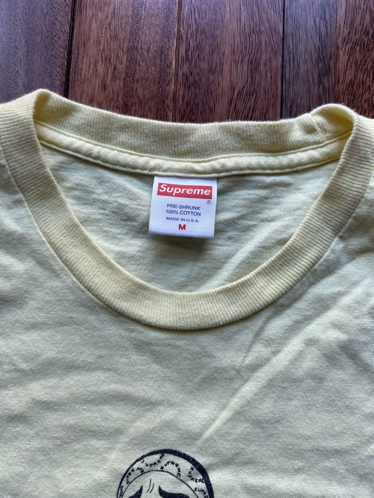 Supreme Supreme Prodigy Tee - Yellow - Medium Size US M / EU 48-50 / 2 - 4 Thumbnail