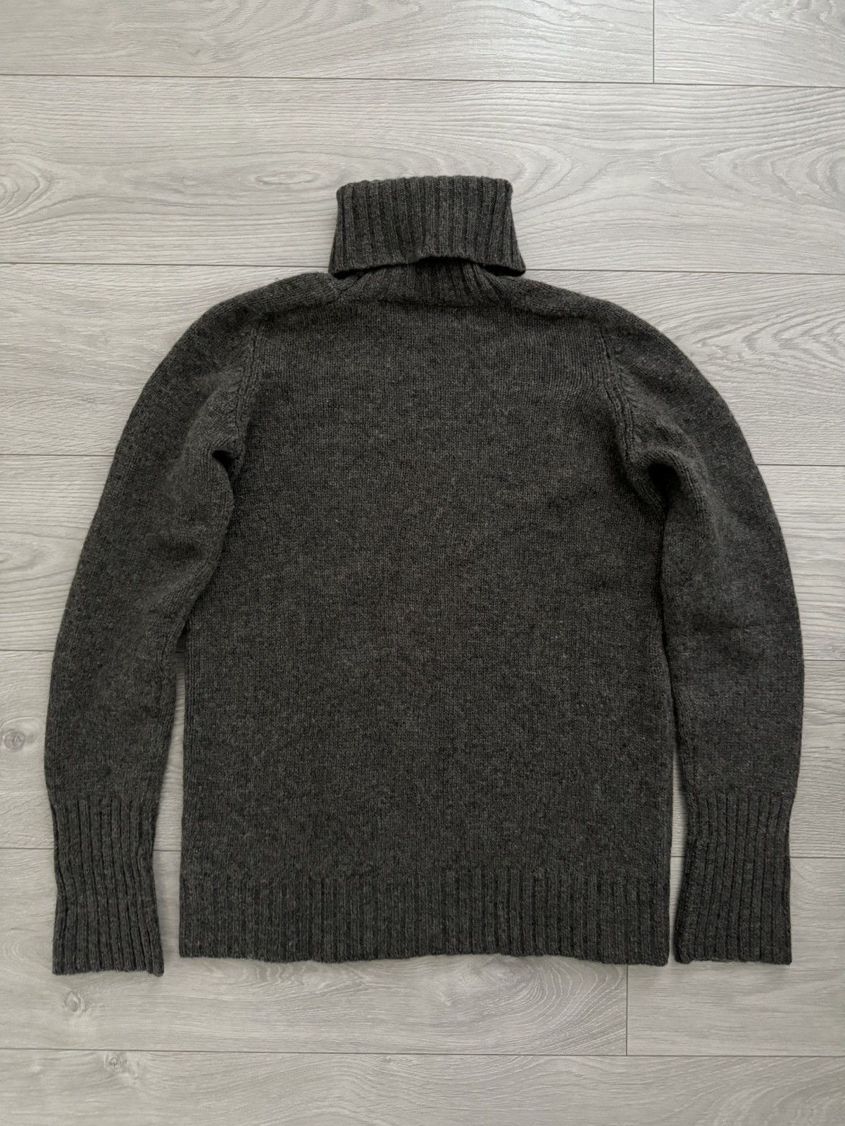 Maison Margiela FW2004 Wool Camel Ribbed Turtleneck Knit Sweater Size US M / EU 48-50 / 2 - 8 Thumbnail
