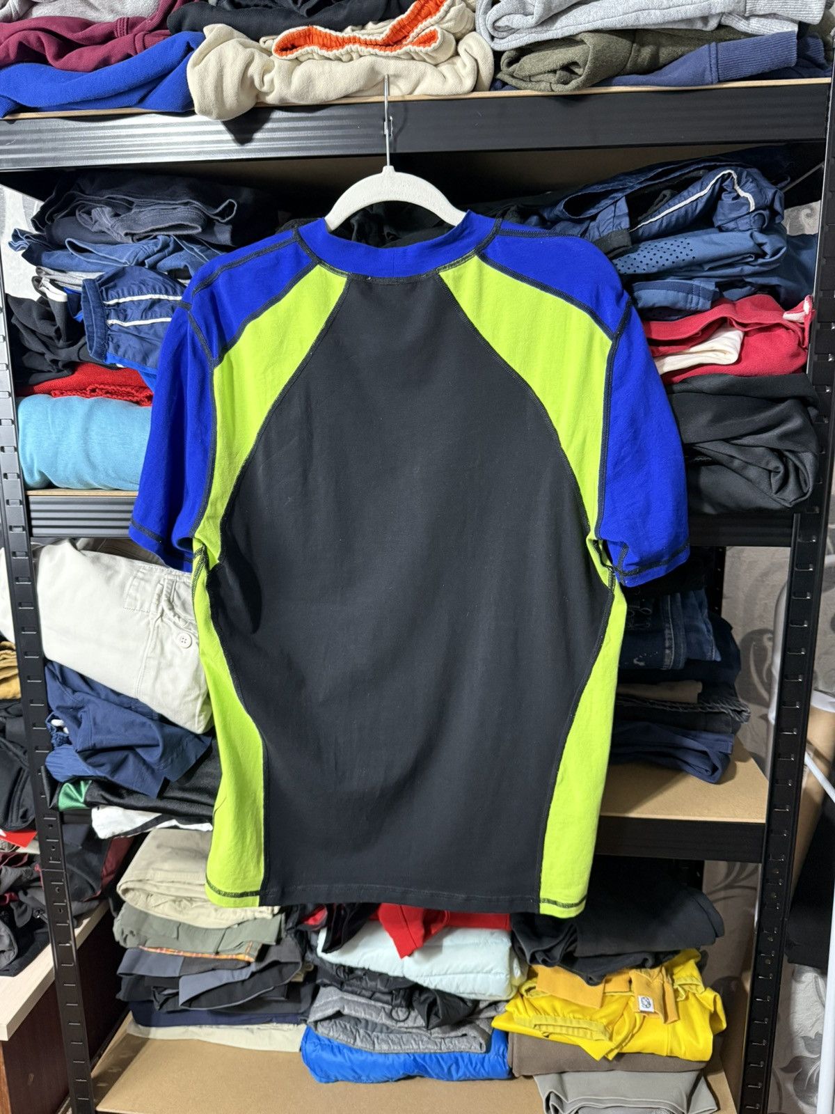 Moschino Moschino Couture Multicolor Colour-Block Logo T-Shirt Size US L / EU 52-54 / 3 - 7 Thumbnail