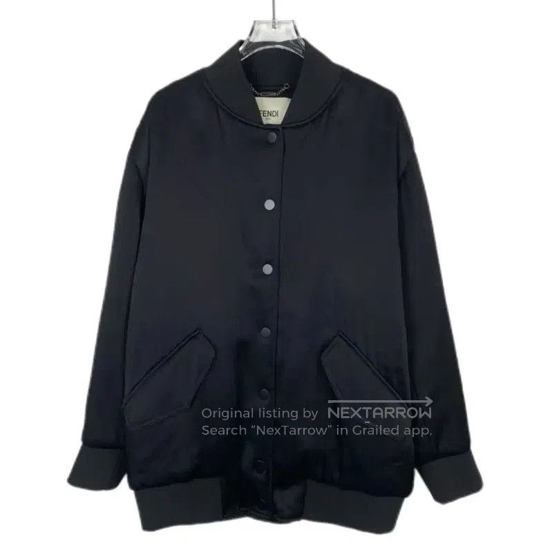 Fendi Fendi Black Polyester Men's Jacket . Size US XXS / EU 40 - 1 Thumbnail