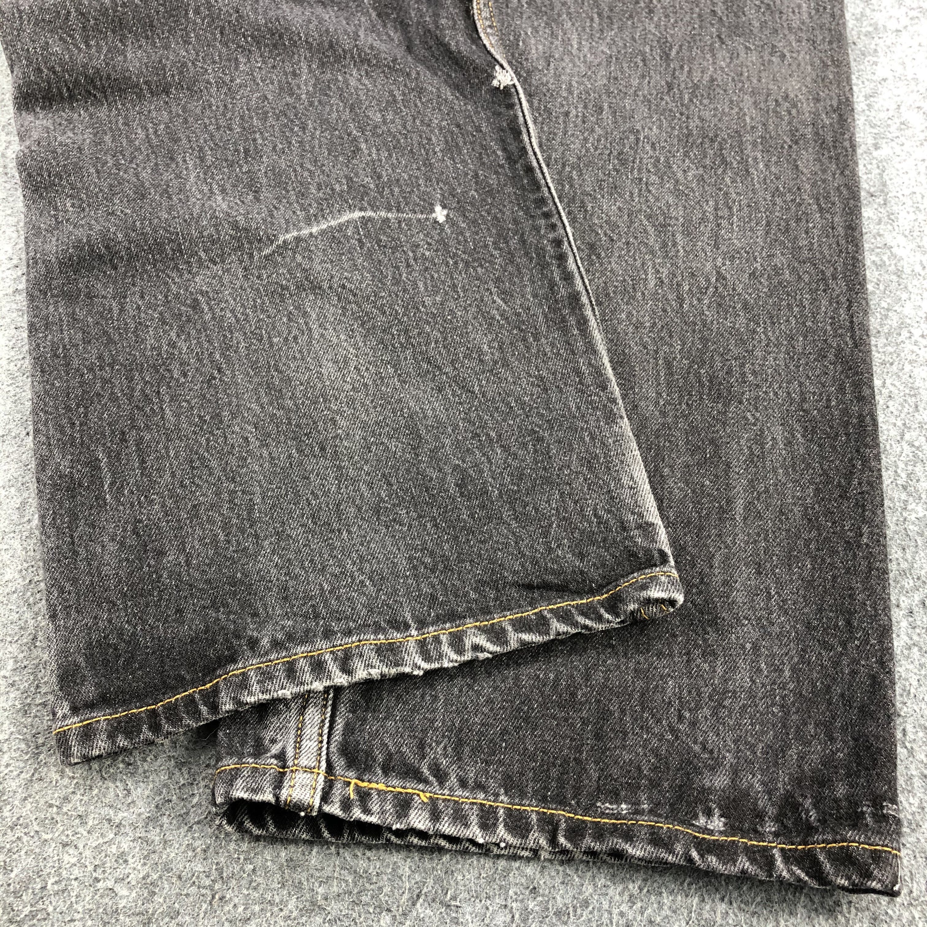 Levi's Faded Vintage Levis 501 Jeans Dark Wash Denim-J1059 Size US 39 - 6 Thumbnail