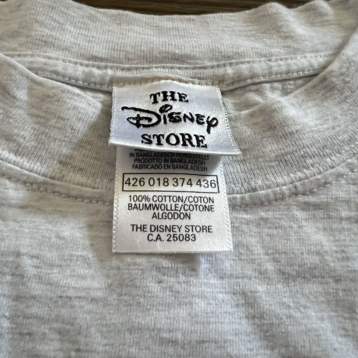 Disney Vintage 90s Disney Store Mickey Mouse definition shirt Size US XL / EU 56 / 4 - 5 Thumbnail