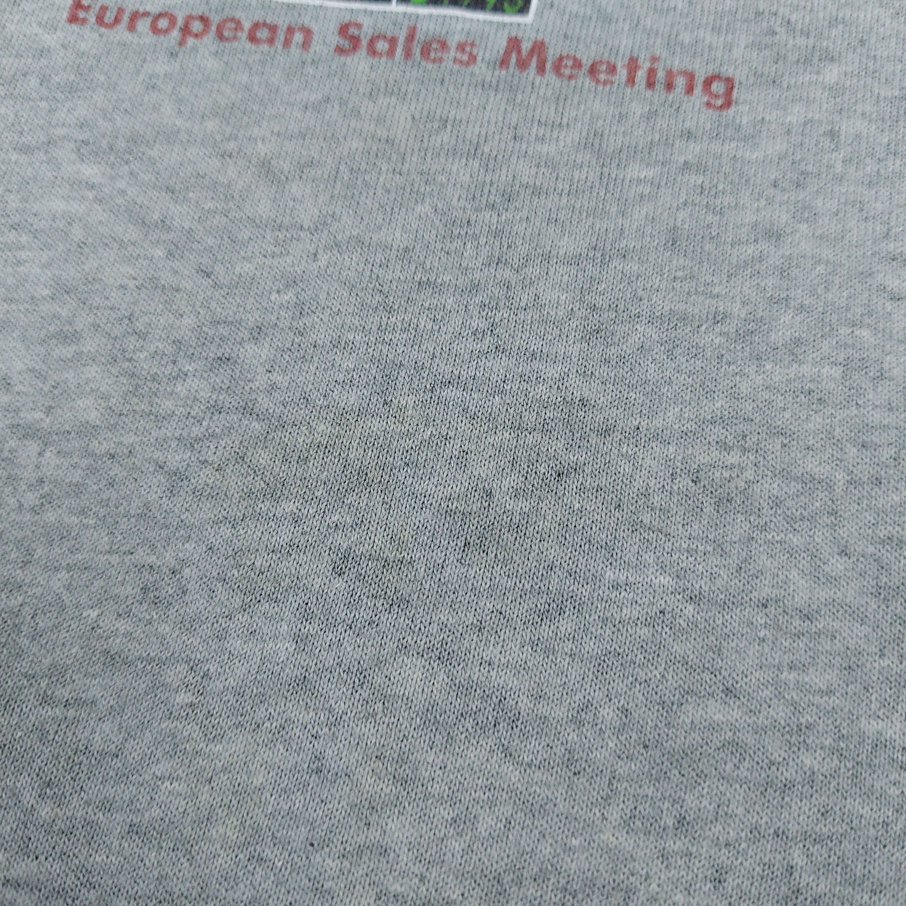 Microsoft Vintage 90s Microsoft 1993 European Sales Meeting TEE Size US XL / EU 56 / 4 - 10 Thumbnail