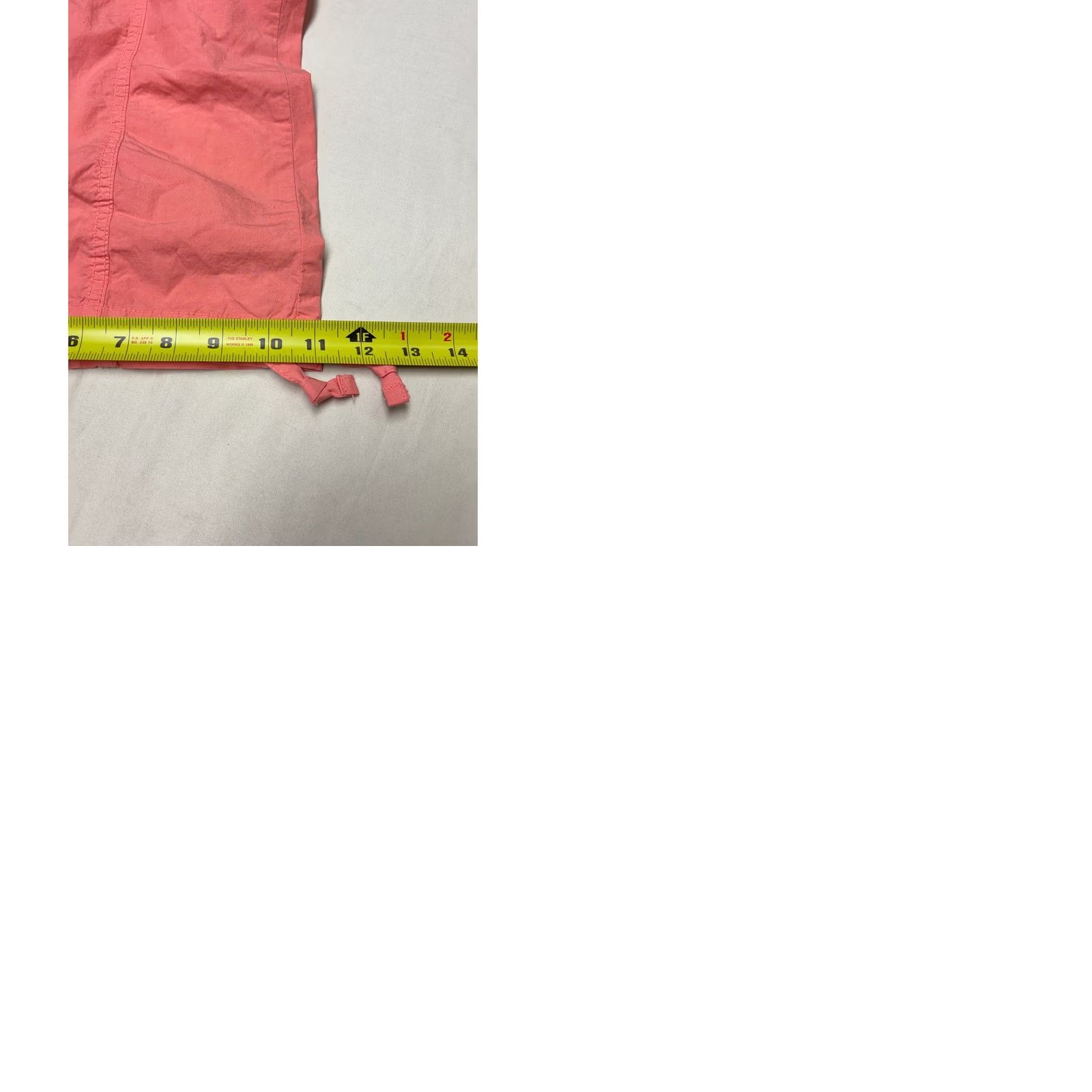 Vintage NWT Aerie Coral Pink Wide Leg Cargo Pants XS W27 L31 Size 26" / US 2 / IT 38 - 9 Thumbnail