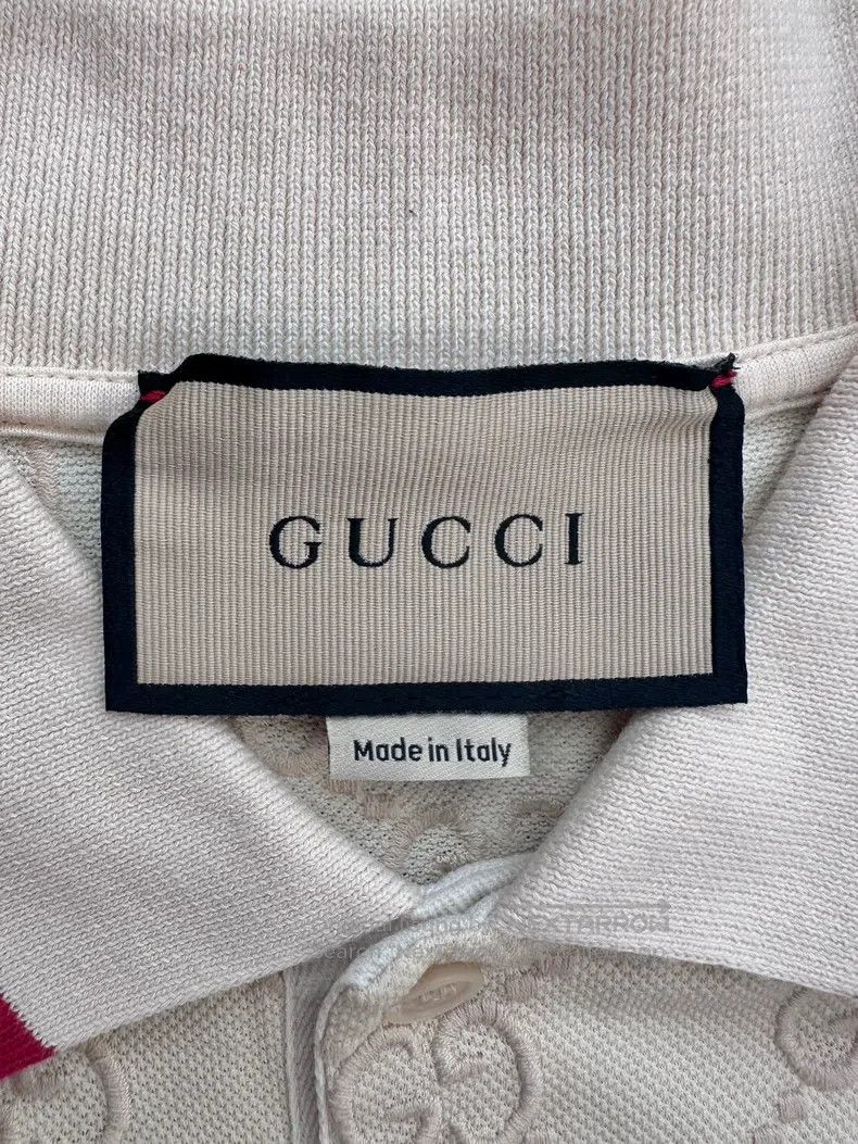 Gucci Gucci Logo printed short-sleeved polo shirt Size US XL / EU 56 / 4 - 8 Thumbnail