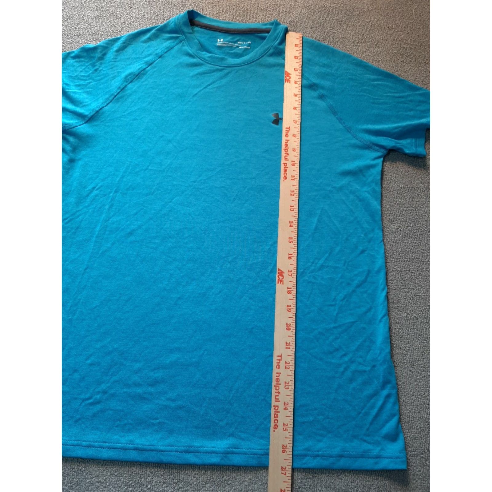 Under Armour Under Armour Short Sleeve Mens Small Loose Fit Blue Polo Shirt Mens S Regular Size Blue Size US 29 - 4 Thumbnail