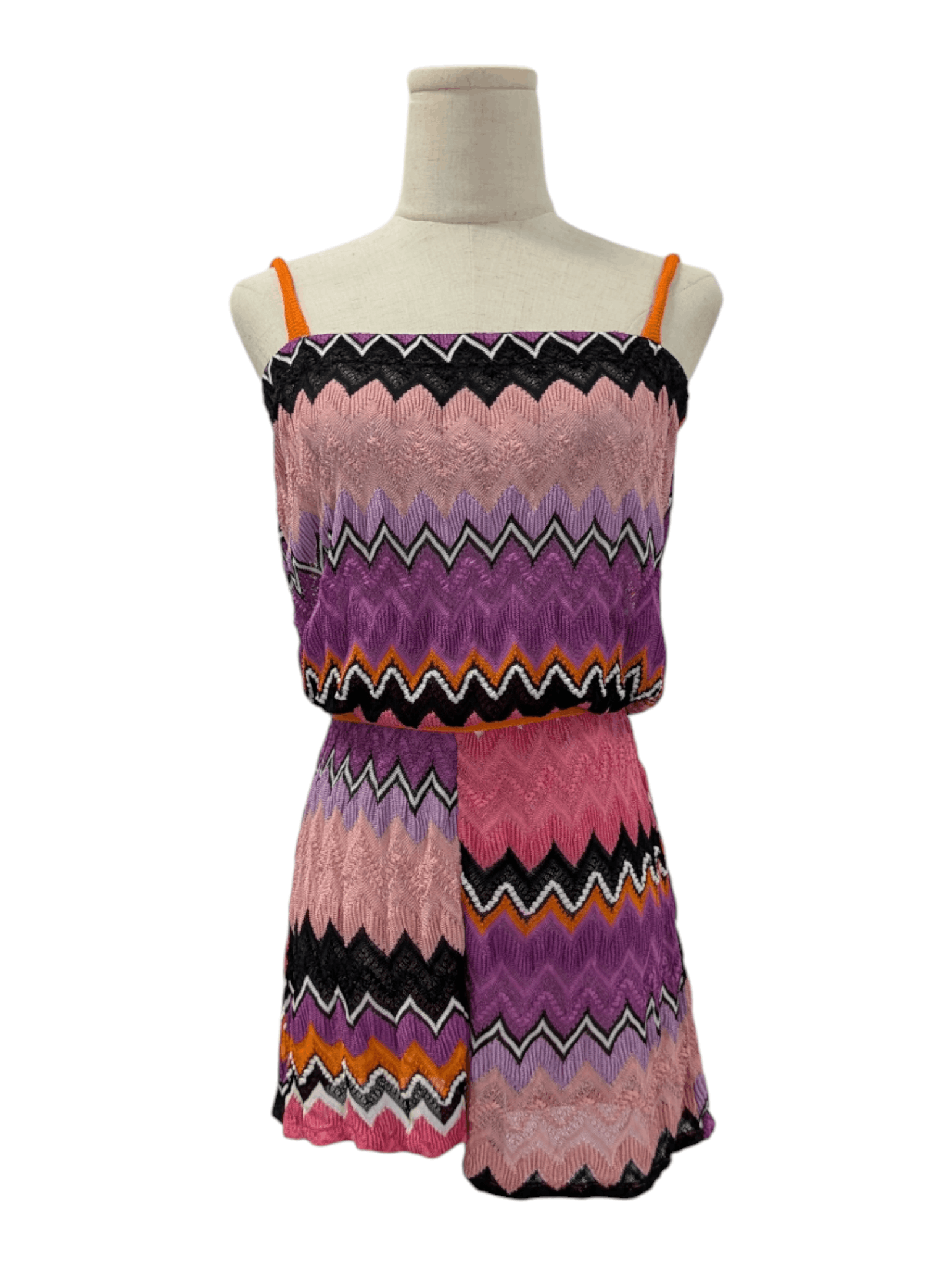 Missoni Missoni Mare Multicolored Mini Jumpsuit Size XS / US 0-2 / IT 36-38 - 1 Thumbnail