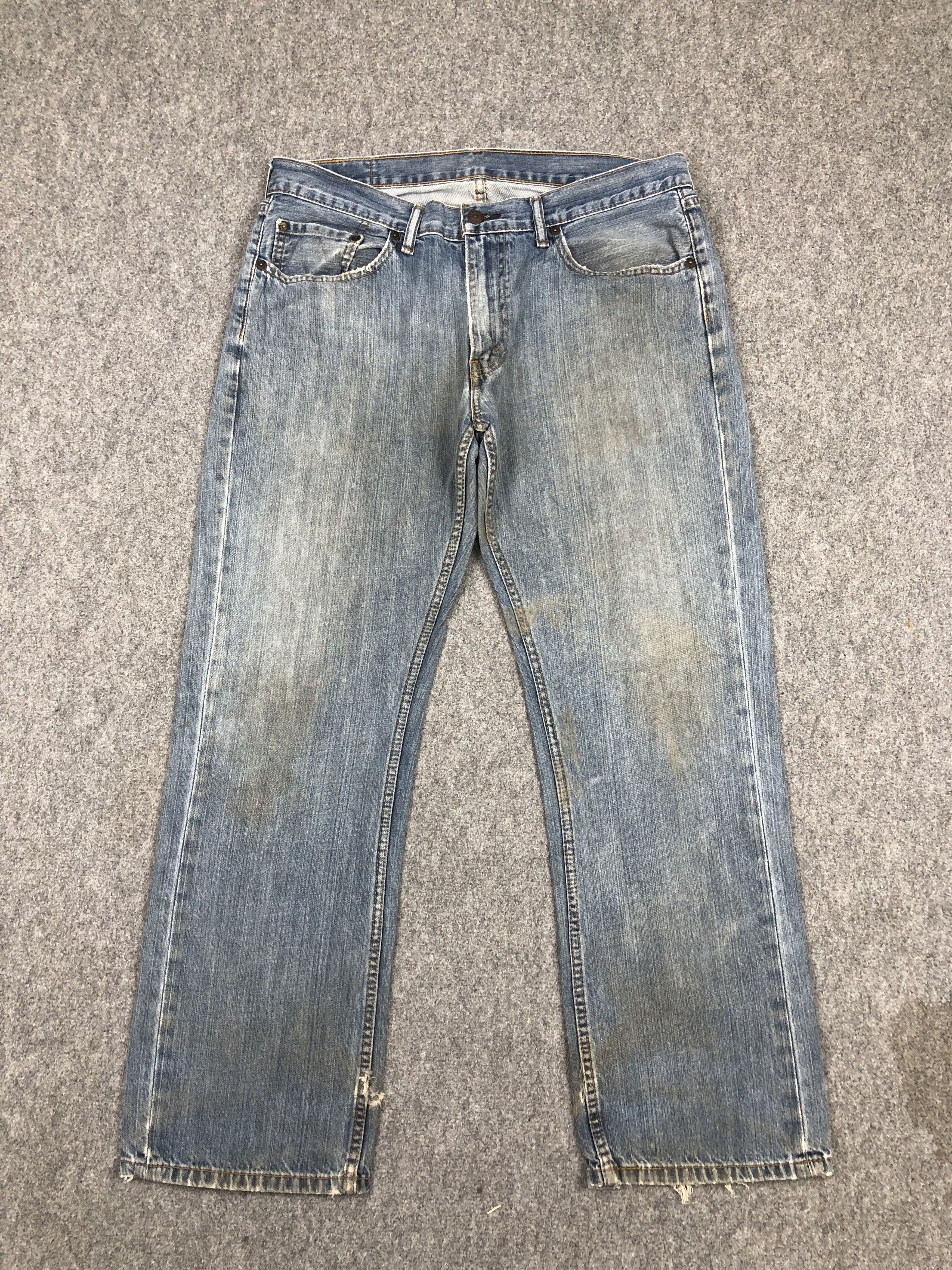 Levi's Rusty Vintage Levis 559 Faded Blue Jeans DP2356 Size US 34 / EU 50 - 1 Thumbnail