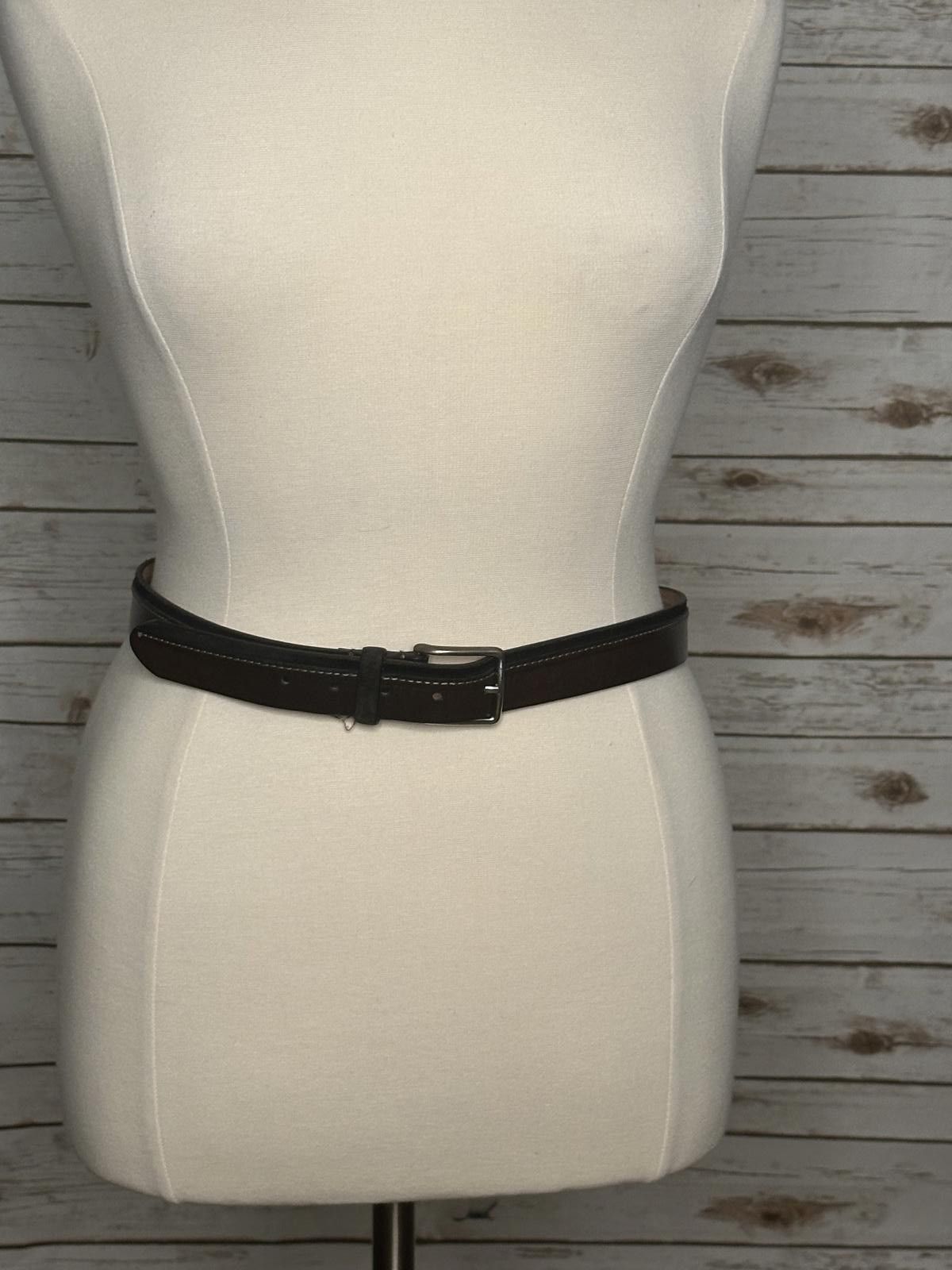Massimo Dutti Massimo Dutti two-tone leather and suede belt Size 38 Size 38 - 1 Thumbnail