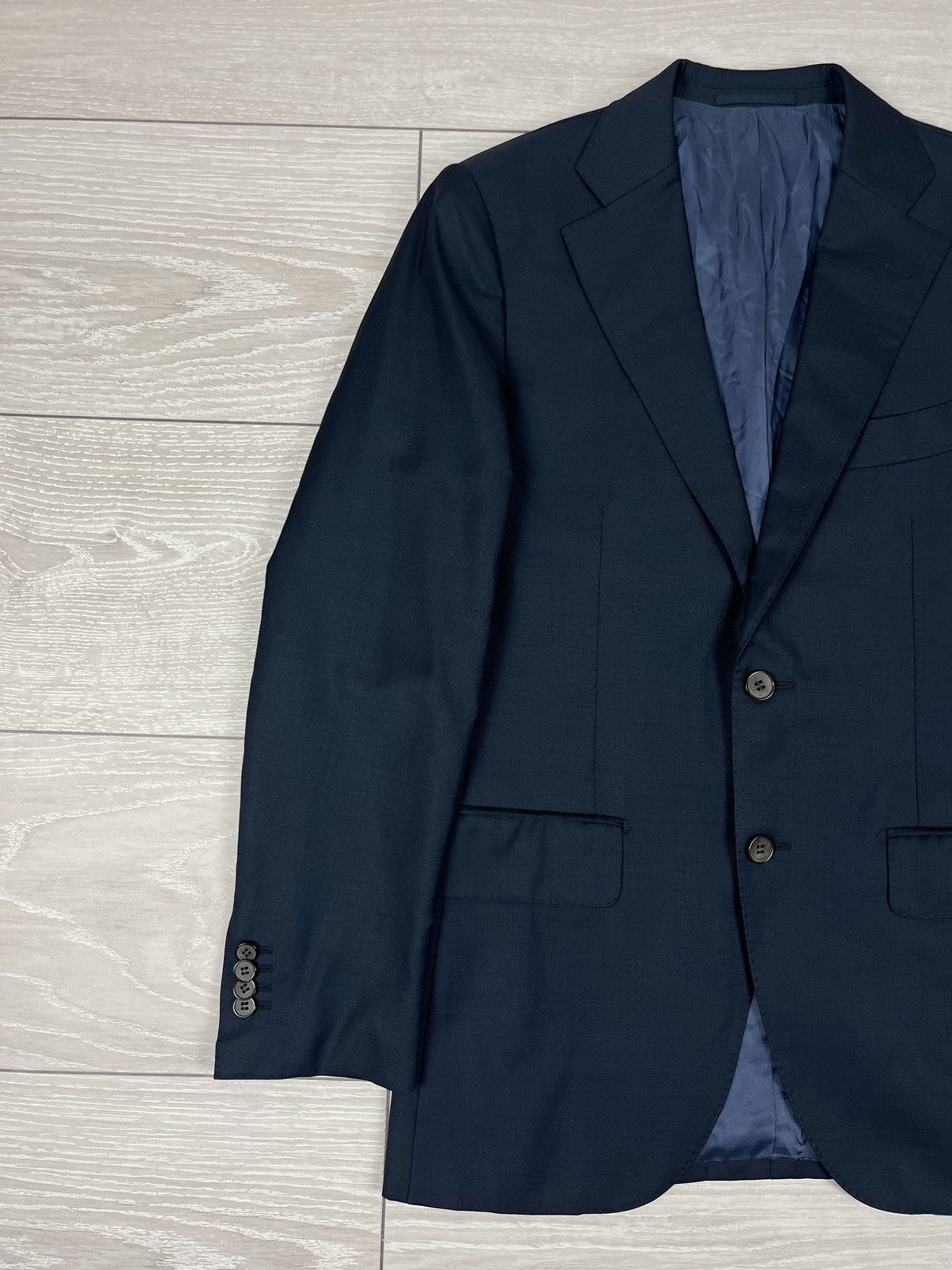 Suitsupply Suitsupply Vitale Barberis Lazio Blue Blazer Jacket Size 44R - 3 Thumbnail