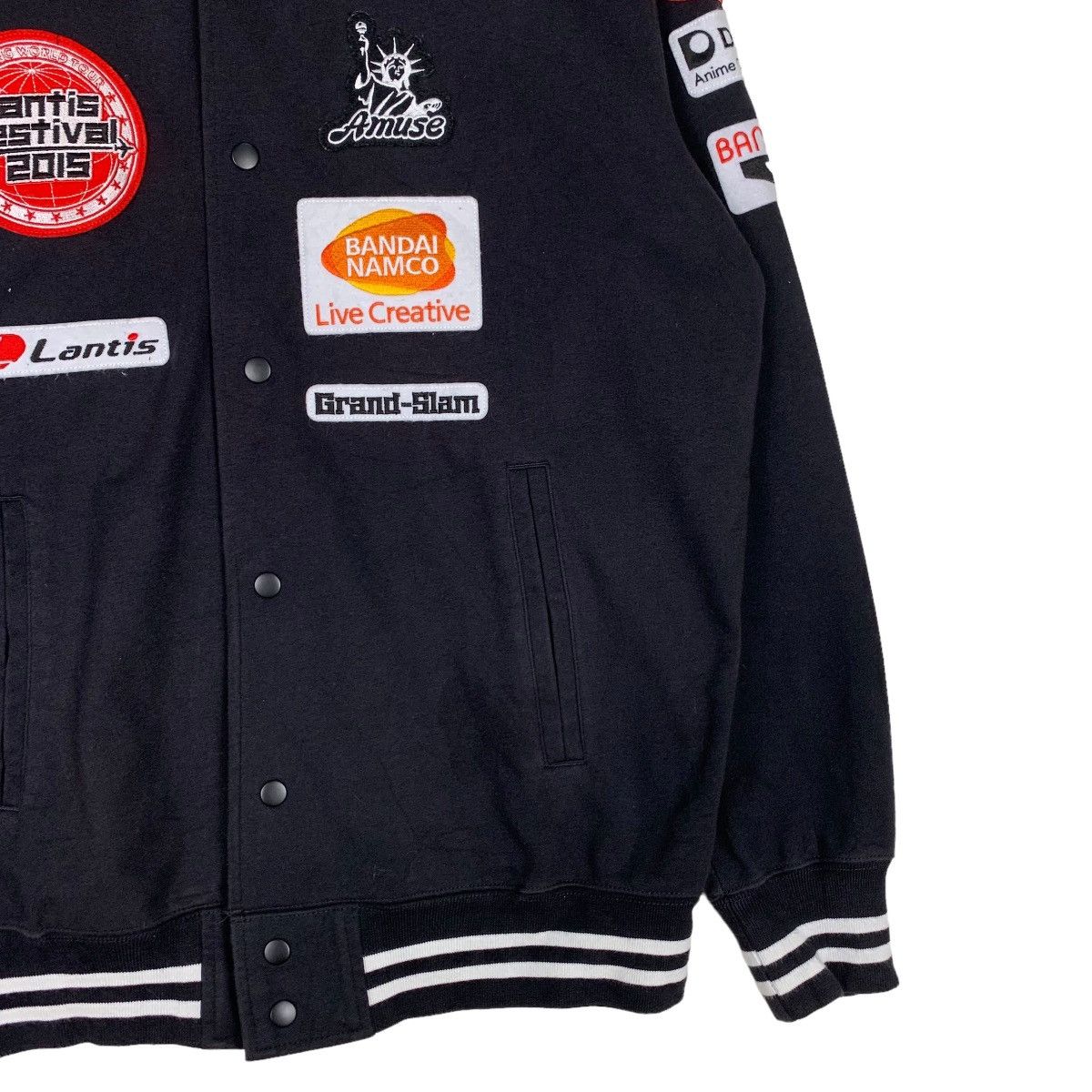 Japanese Brand Lantis Festival Anisong World Tour Patches Jacket #0436-C20 Size US M / EU 48-50 / 2 - 4 Thumbnail