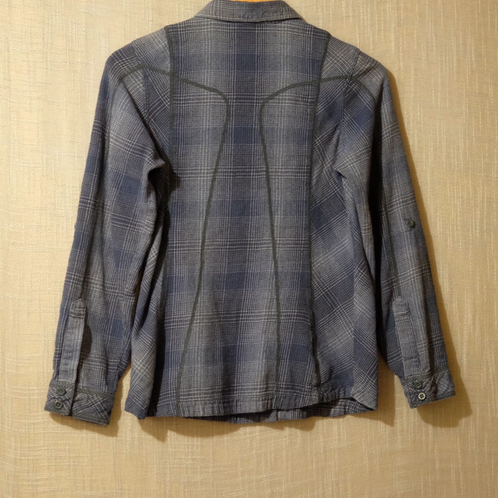 Vintage Columbia Flannel Button Up Blue Plaid Pockets 100% Cotton Women's S XS? Size S / US 4 / IT 40 - 6 Thumbnail