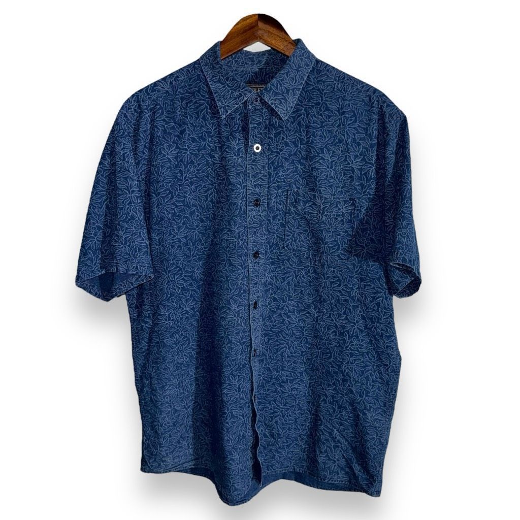 Pendleton Pendleton Indigo Chambray S/S Button Down Shirt Size L Size US L / EU 52-54 / 3 - 1 Thumbnail