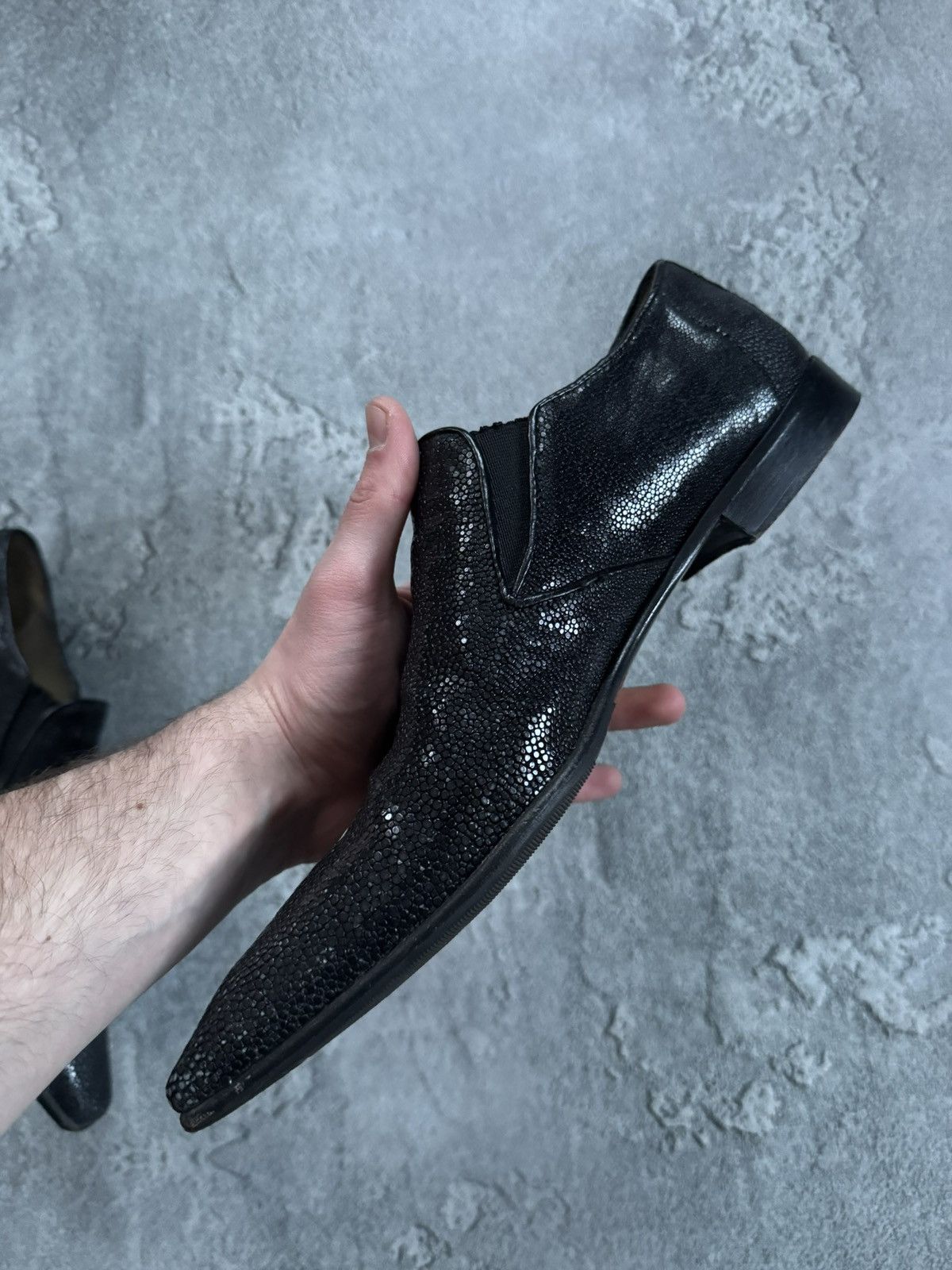 Zilli Zilli leather stingray skin shoes casual luxury Size US 8.5 / EU 41-42 - 10 Thumbnail