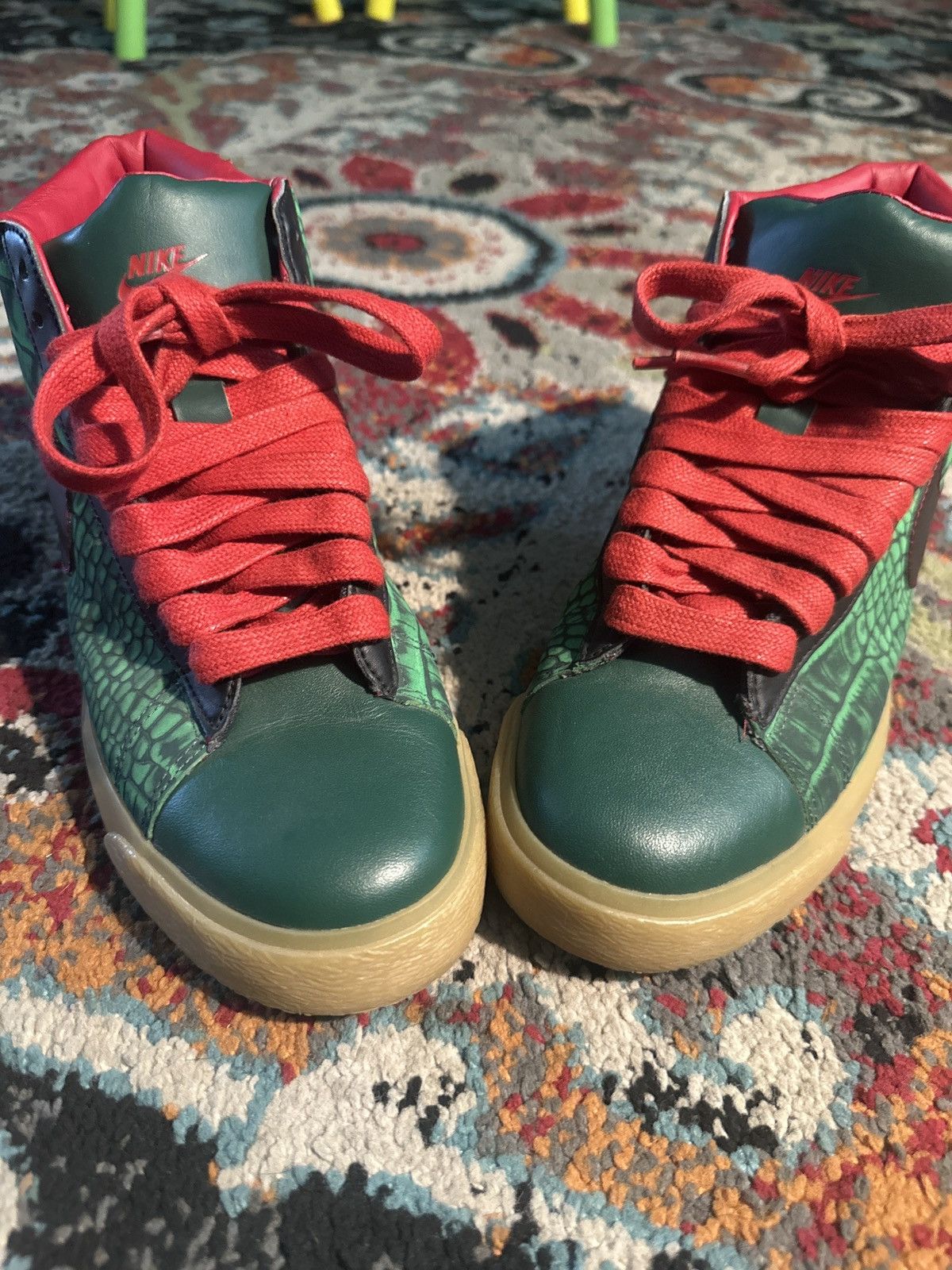 Nike Nike Blazer Mid Premium “Godzilla Team” Size US 9 / EU 42 - 7 Thumbnail