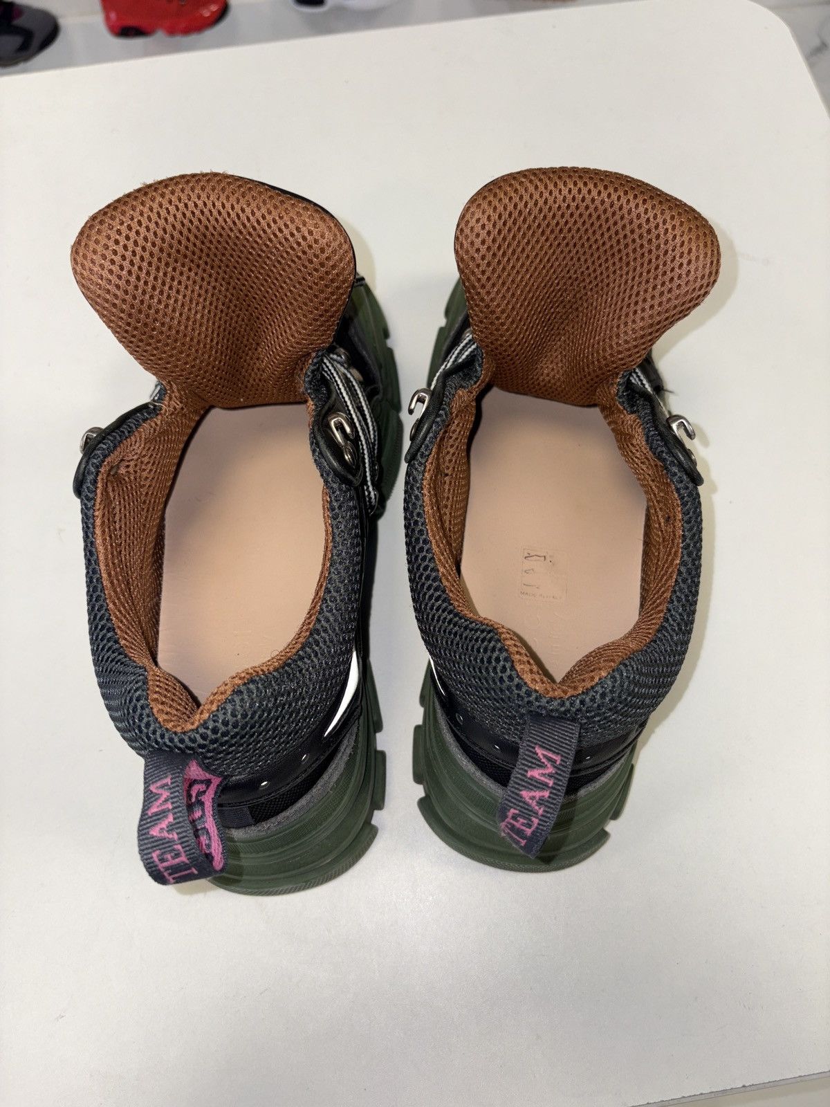 Gucci Gucci Flashtrek leather high trainers Size US 7 / EU 40 - 7 Thumbnail