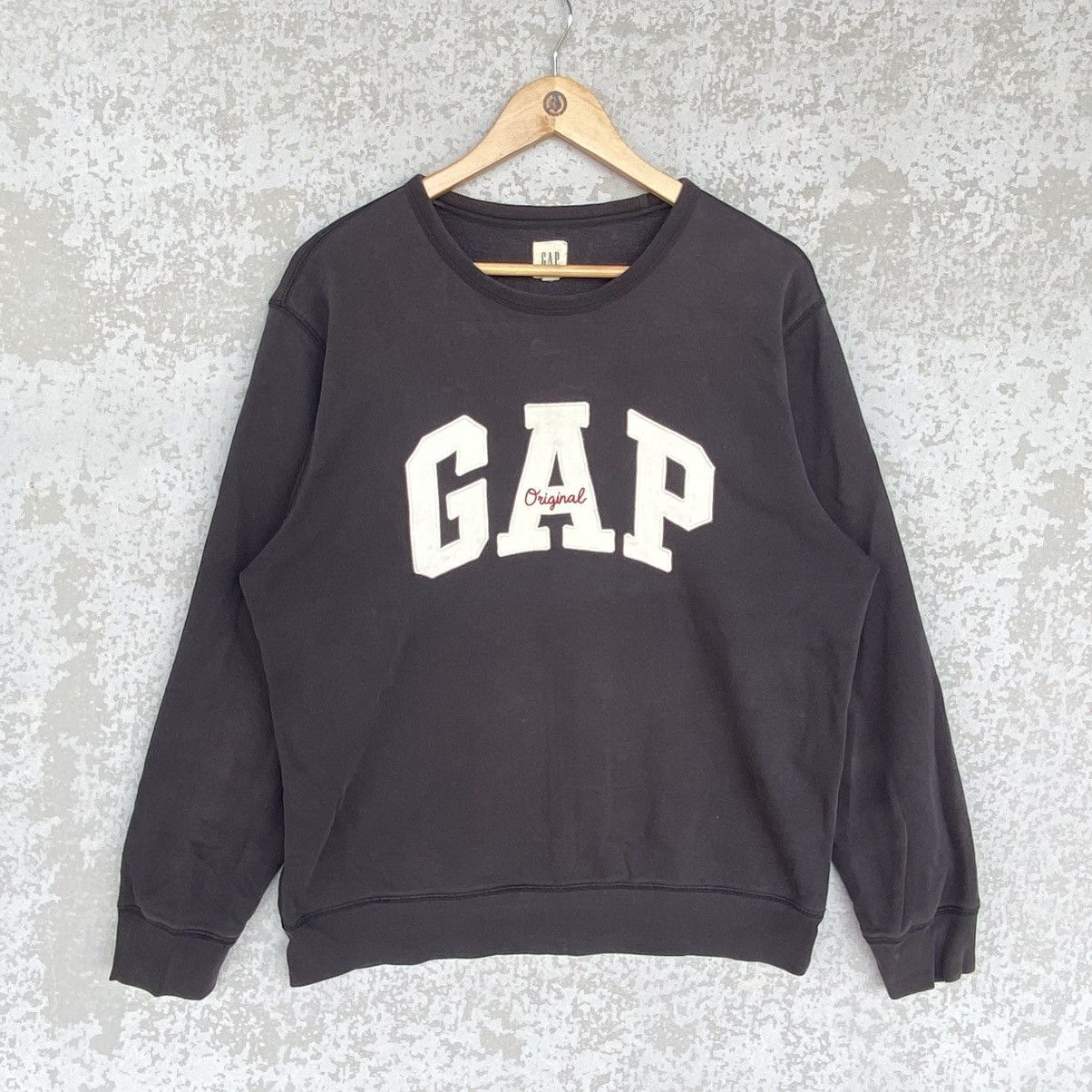 Other Vintage Gap Printed Crewneck Sweatshirt Brown Size L Size US L / EU 52-54 / 3 - 1 Thumbnail