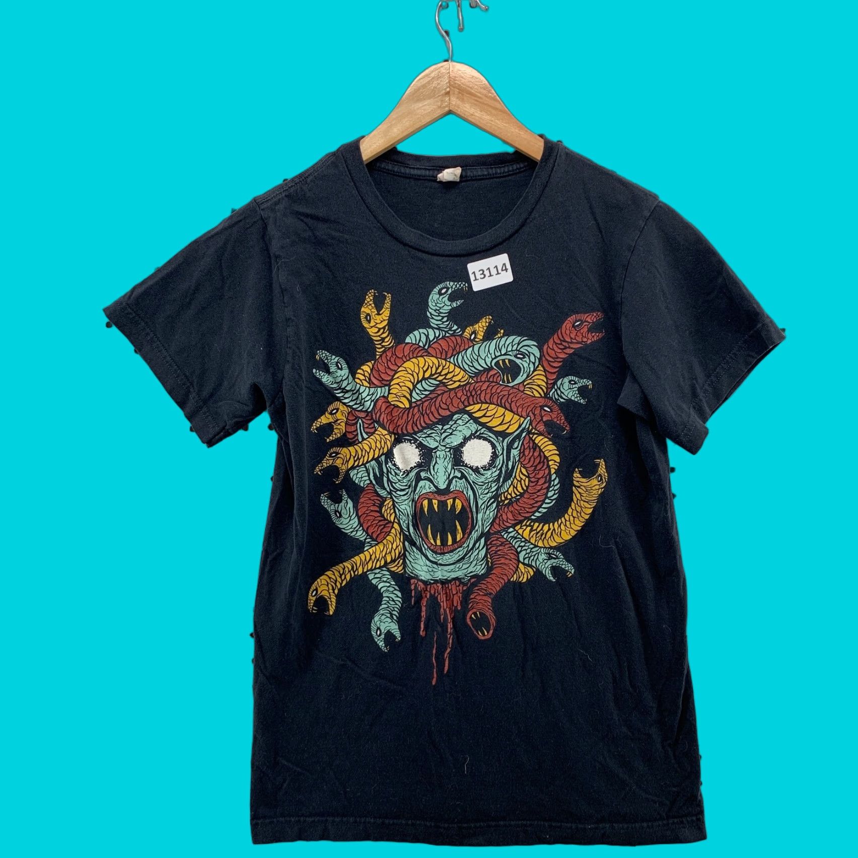 Vintage Zombie Madusa Black Unbranded T-Shirt S Mens Size US S / EU 44-46 / 1 - 1 Thumbnail