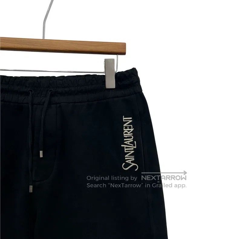 Saint Laurent Paris Saint Laurent Paris size S Embroidered Letter Short Pants Size US 27 - 3 Thumbnail