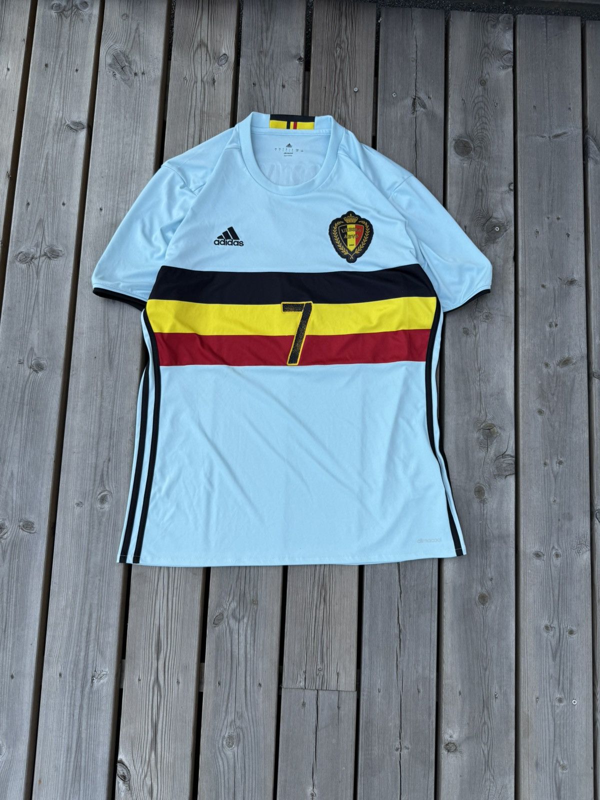 Adidas Belgium Away Soccer Jersey 2015-2016 De Bruyne