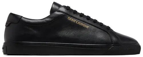 Saint Laurent Paris oc11z1125 606833 Andy Sneakers in Leather in Black Size US 15 / EU 48 - 2 Thumbnail