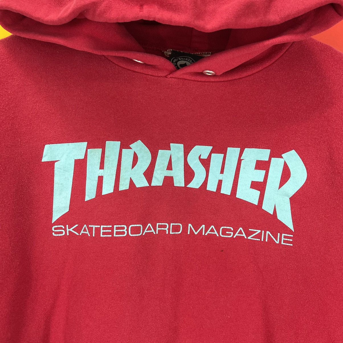 Thrasher THRASHER SKATEBOARD Distress Hoodie #1931/11 Size US S / EU 44-46 / 1 - 2 Thumbnail