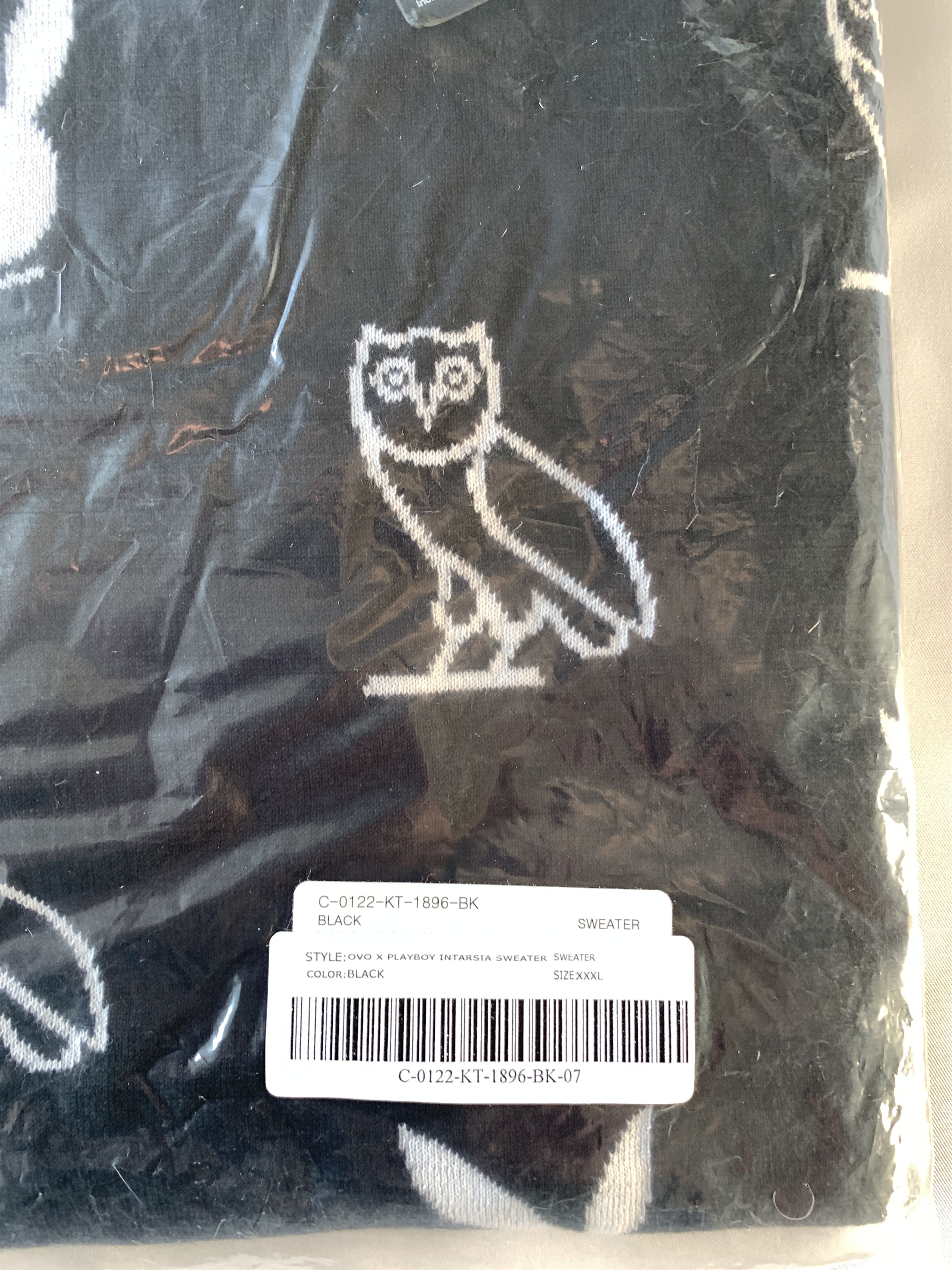 October's Very Own × Playboy OVO X Playboy Intarsia Monogram Owl Sweater XXXL Size US XXL / EU 58 / 5 - 10 Thumbnail